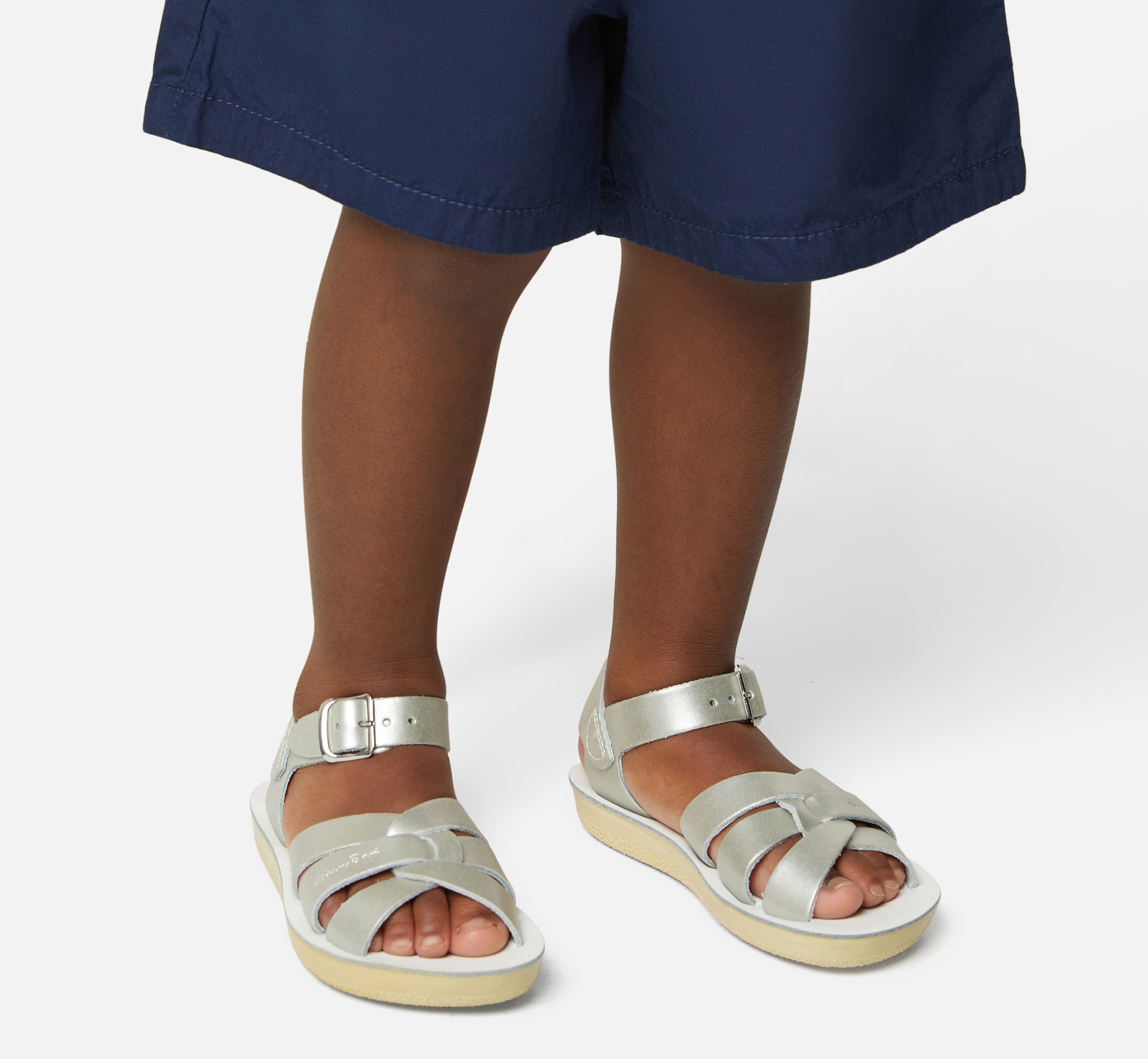 Swimmer Silver Kids Sandal - Salt-Water Sandals EU