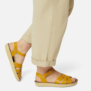 Sandale Pour Femme Swimmer Moutarde - Sandales À Bride De Cheville Pour Femmes - Salt-Water Sandals EU