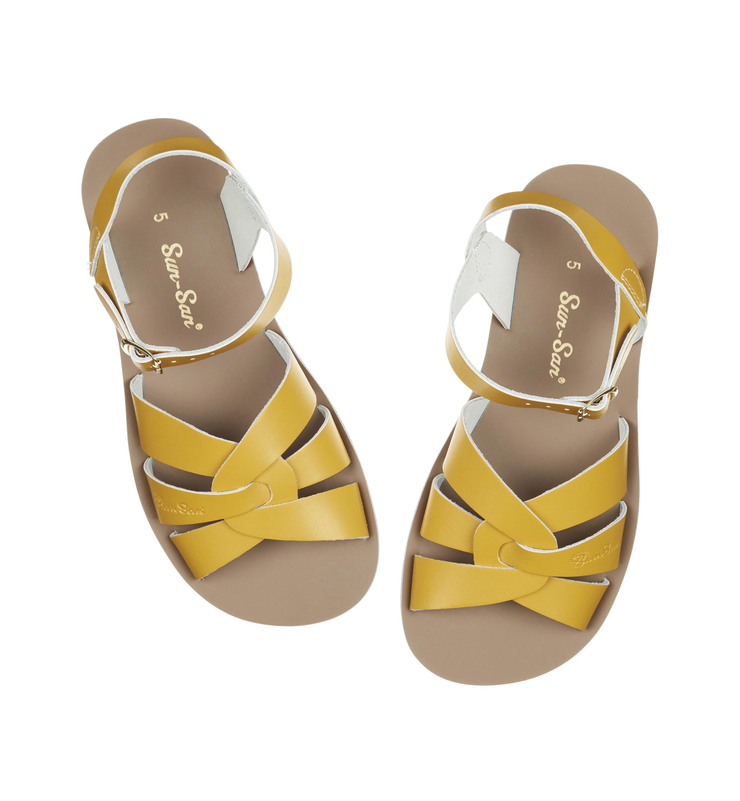 Sandale Pour Femme Swimmer Moutarde - Salt-Water Sandals EU