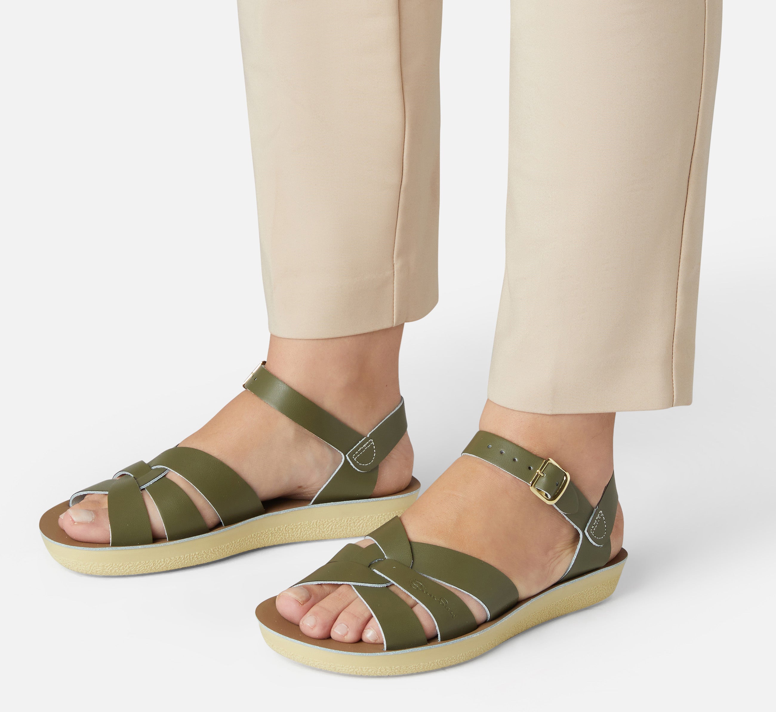 Swimmer Olive Womens Sandal - Salt-Water Sandals EU