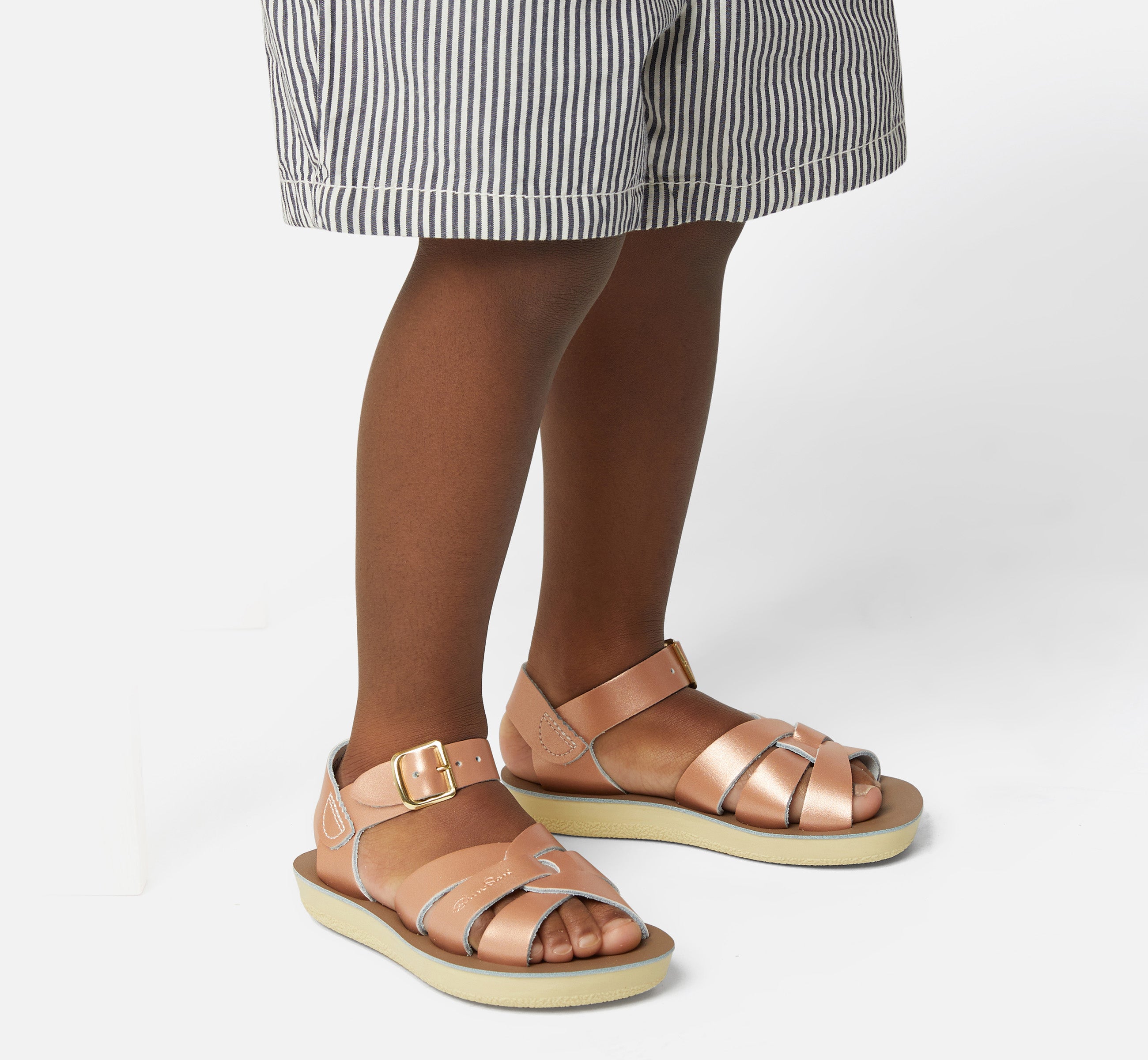 Swimmer Rose Gold Kids Sandal - Salt-Water Sandals EU