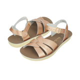 Sandale Pour Femme Swimmer En Or Rose - Sandales À Bride De Cheville Pour Femmes - Salt-Water Sandals EU