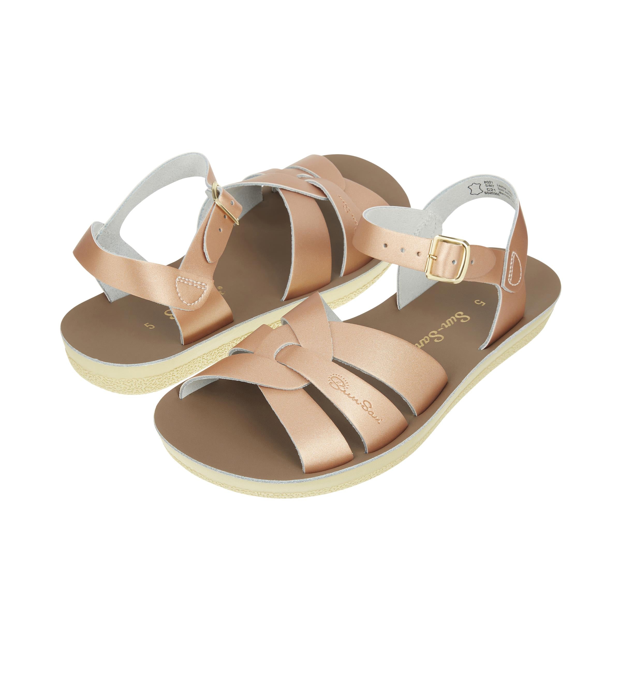 Swimmer Rose Gold Womens Sandal - Salt-Water Sandals EU