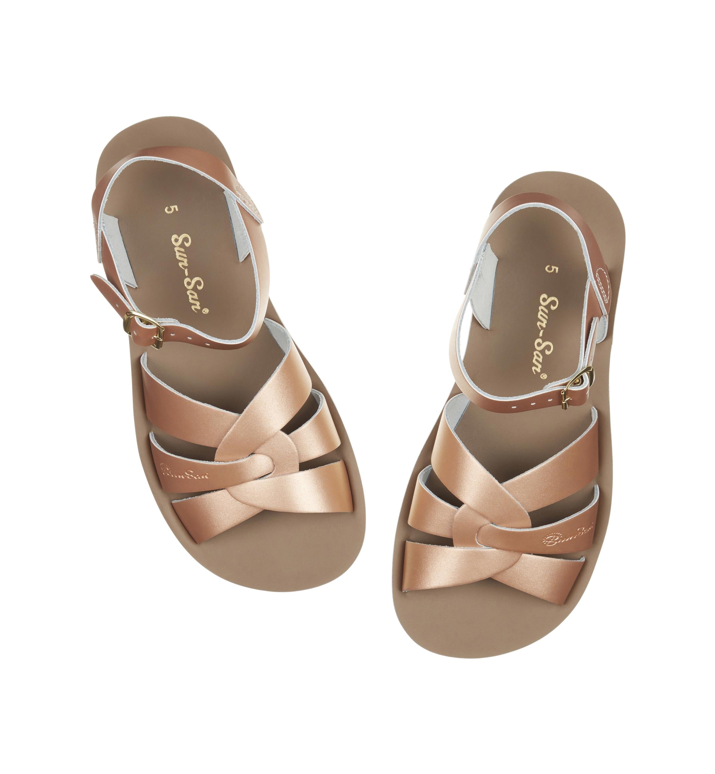 Swimmer Rose Gold Womens Sandal - Salt-Water Sandals EU