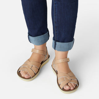 Sandales Swimmer Latte Pour Femmes - Sandales À Bride De Cheville Pour Femmes - Salt-Water Sandals EU