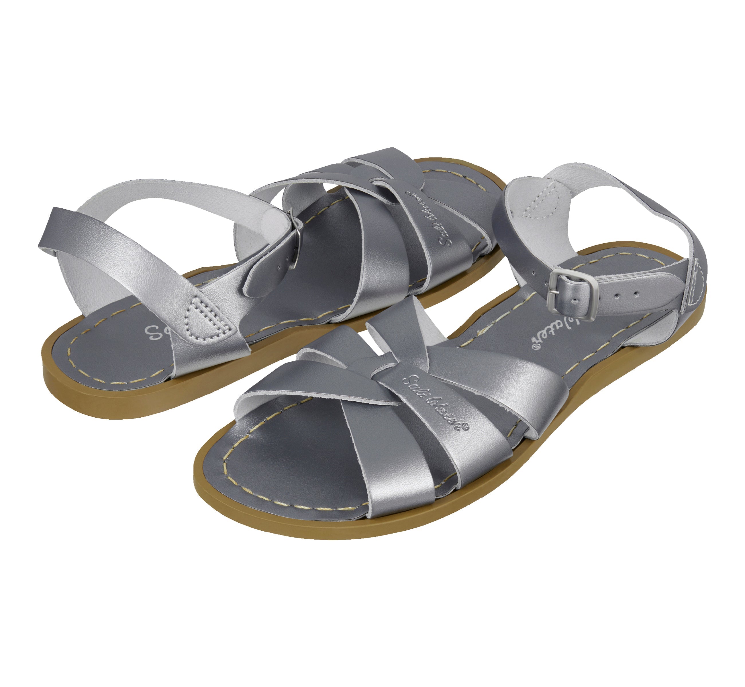 Original Pewter Womens Sandal - Salt-Water Sandals EU