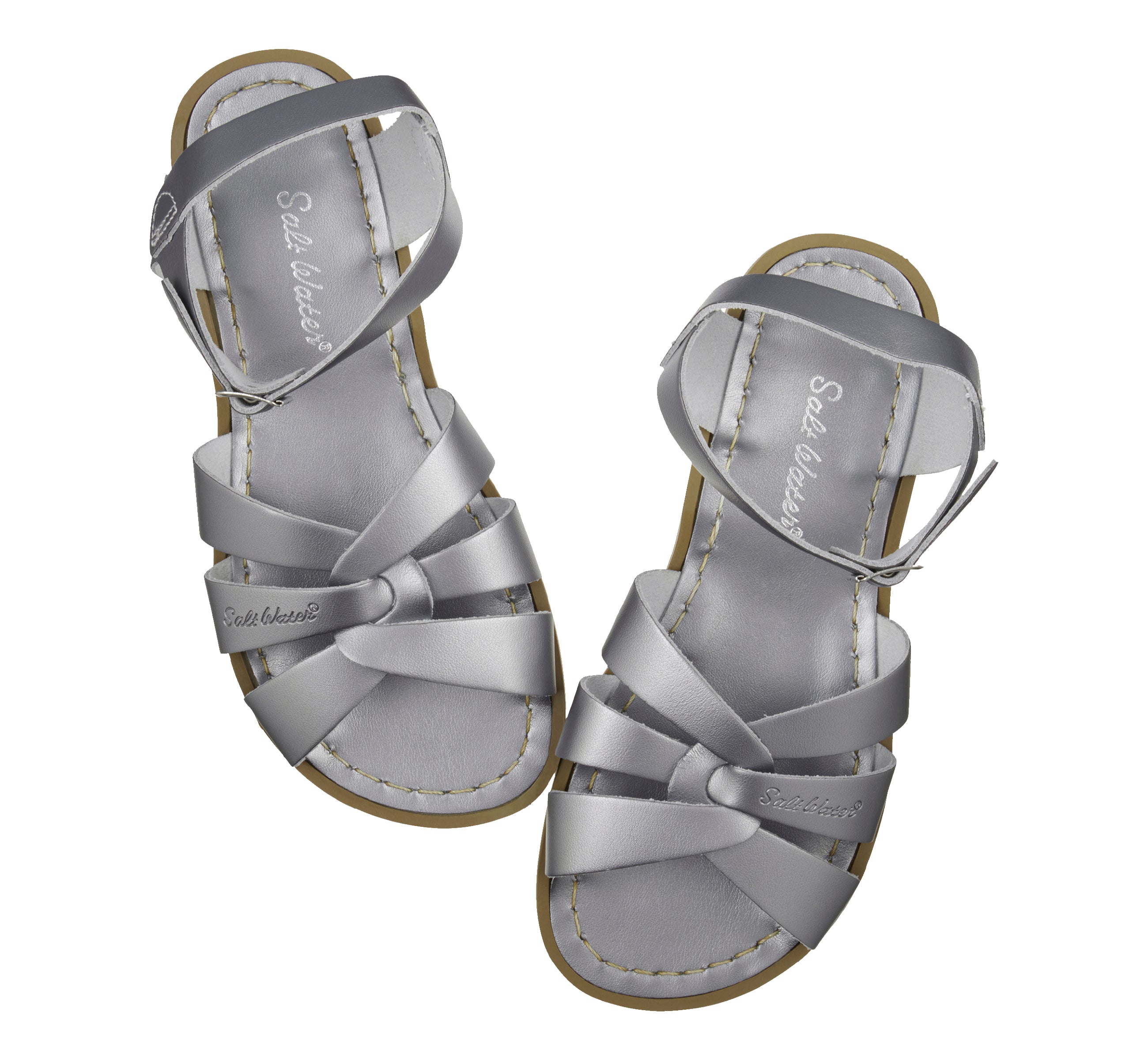 Original Pewter Womens Sandal - Salt-Water Sandals EU