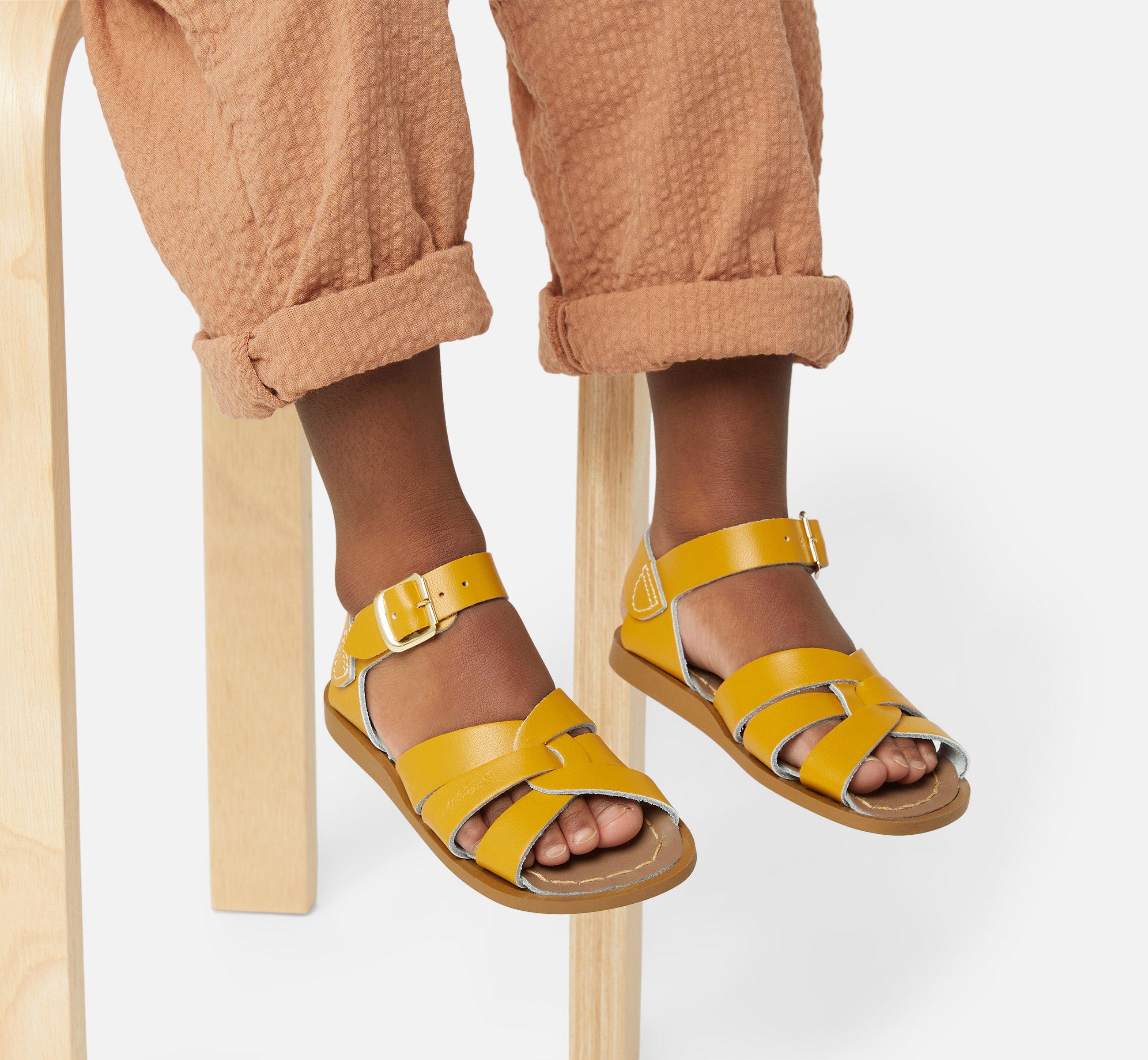 Sandale Enfant Original Moutarde - Salt-Water Sandals EU