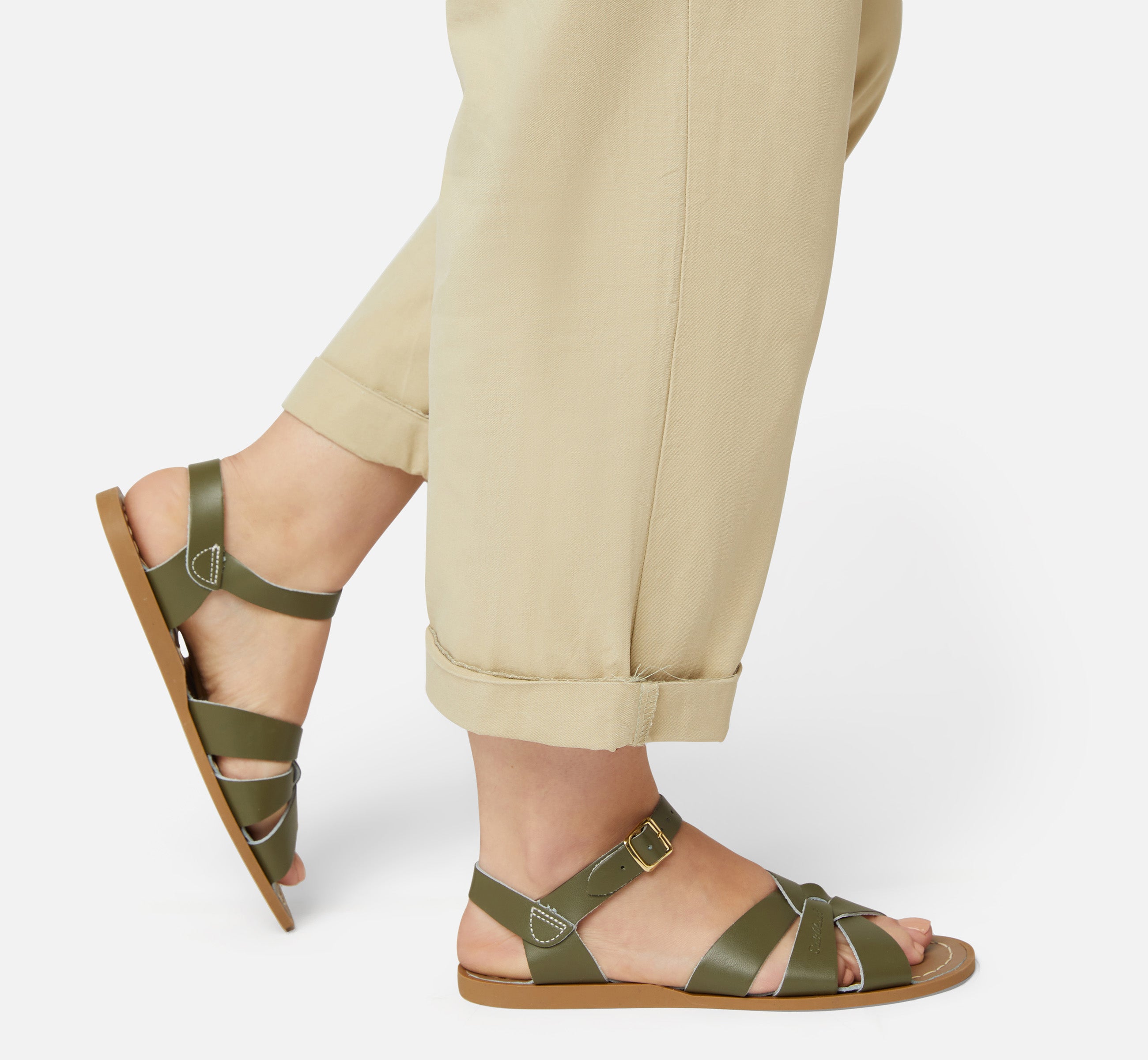 Original Olive Womens Sandal - Salt-Water Sandals EU