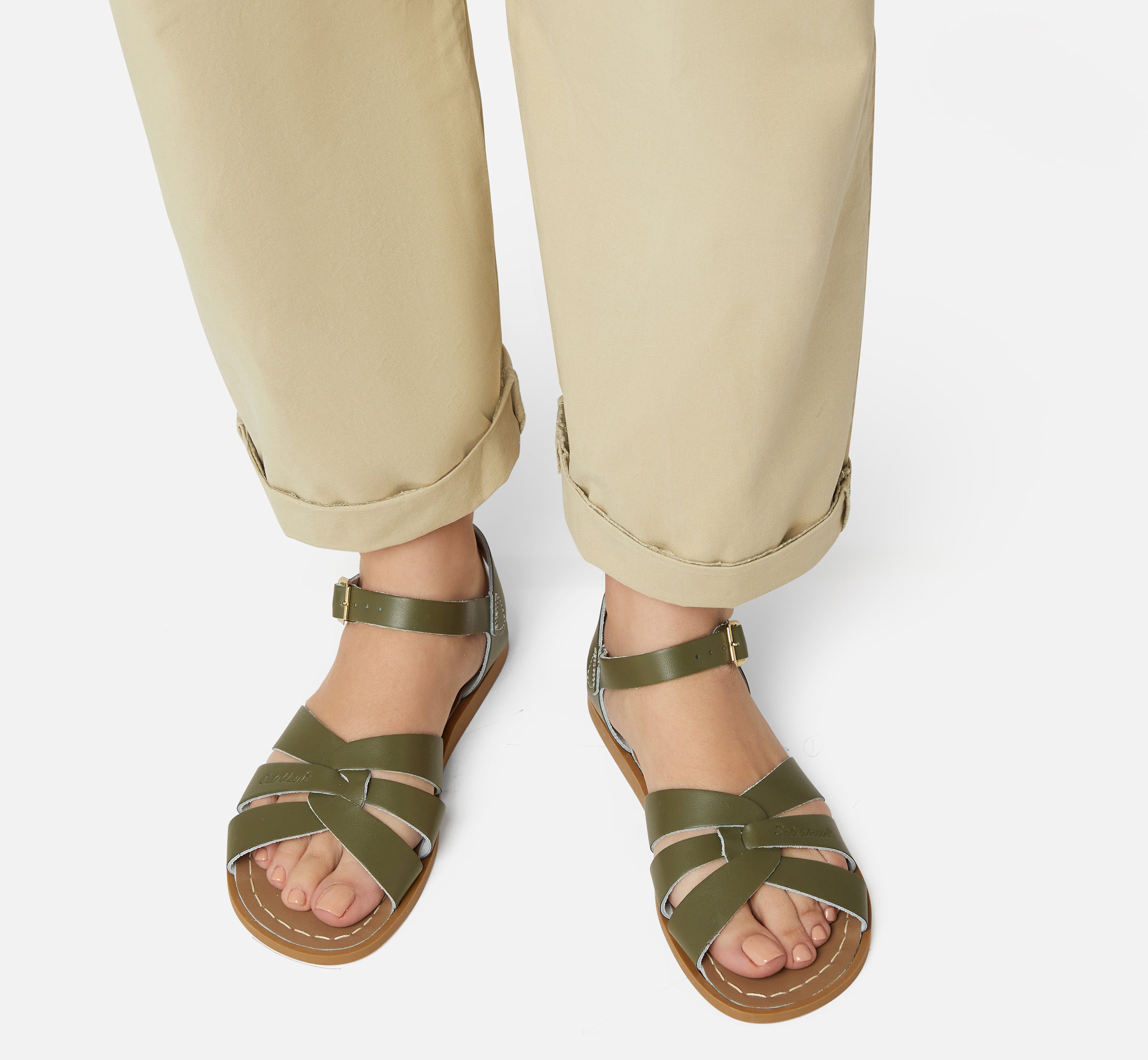 Original Olive Womens Sandal - Salt-Water Sandals EU