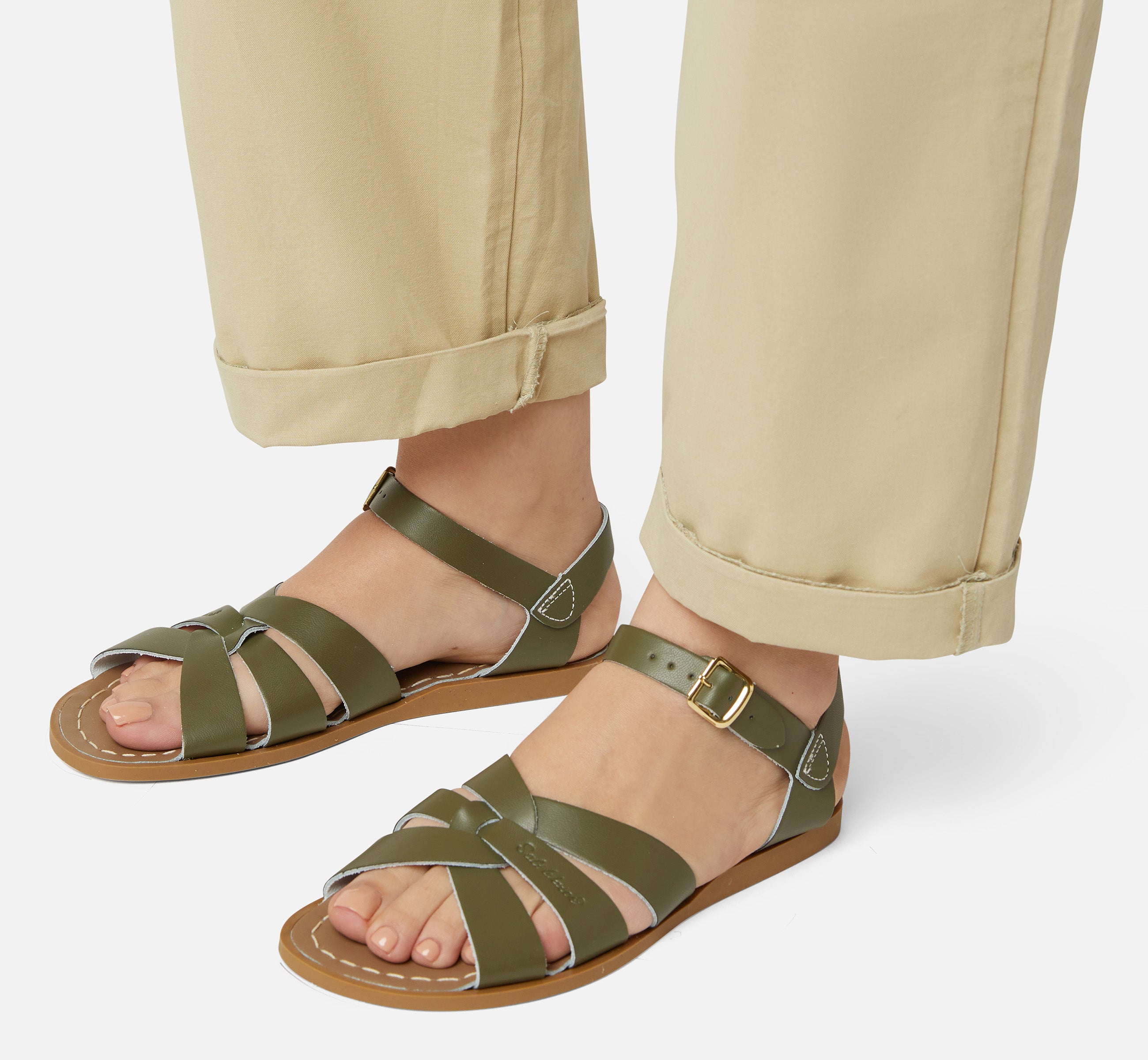 Original Olive Womens Sandal - Salt-Water Sandals EU