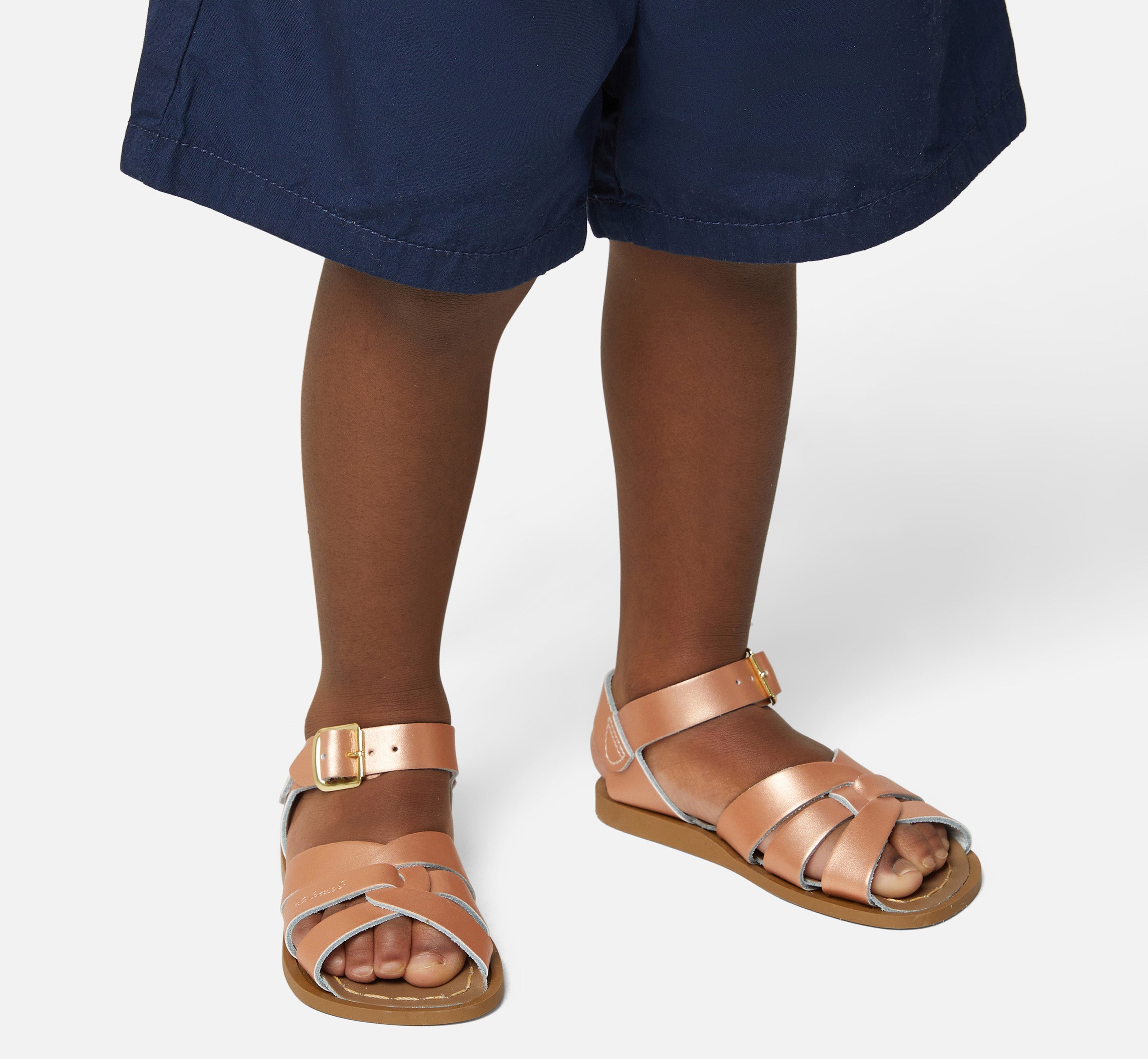 Original Rose Gold Kids Sandal - Salt-Water Sandals EU