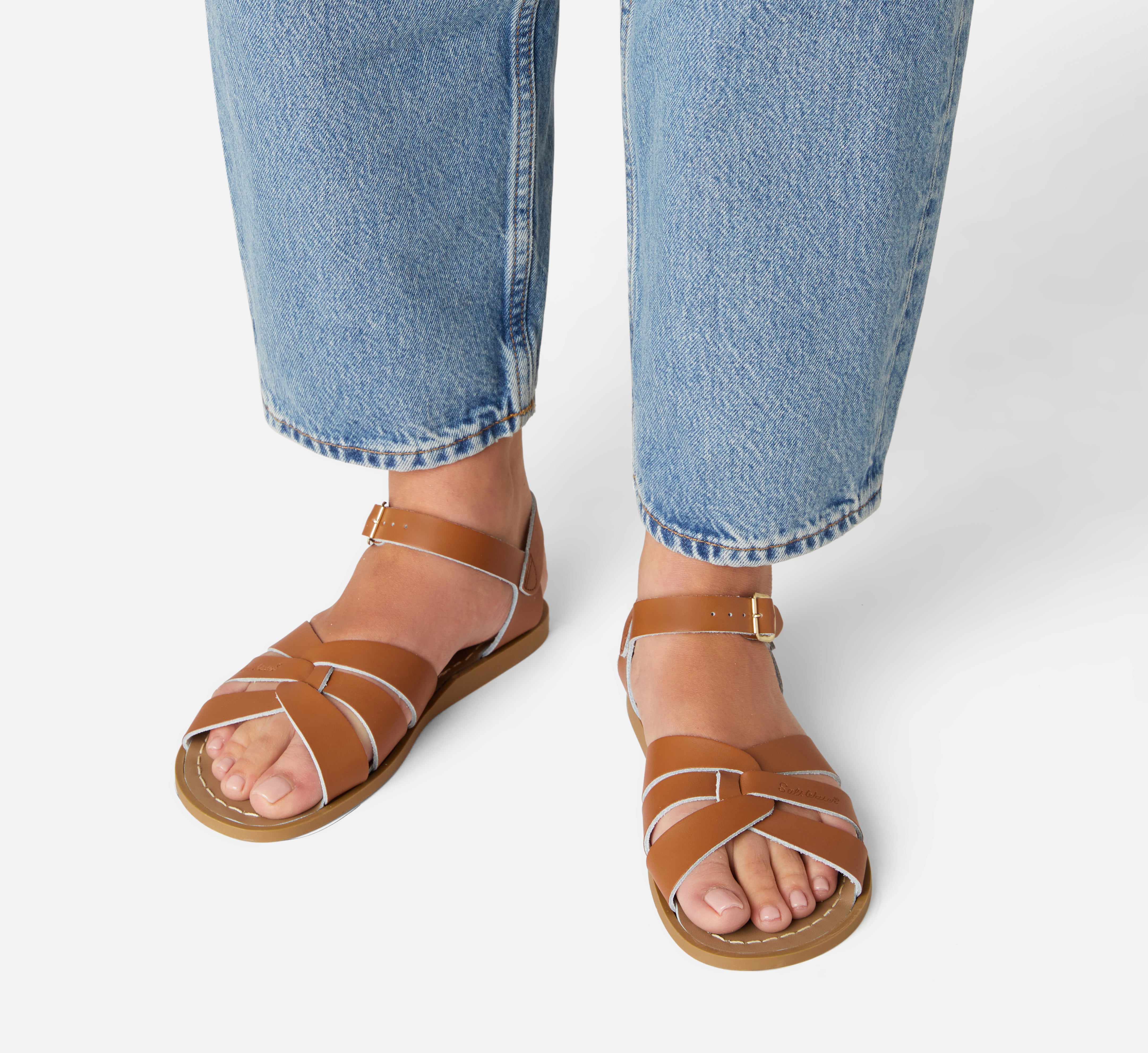 Sandale Original Tan Pour Femme - Salt-Water Sandals EU