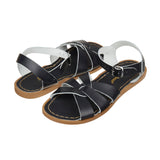 Sandale Original Noire Pour Femme - Sandales À Bride De Cheville Pour Femmes - Salt-Water Sandals EU