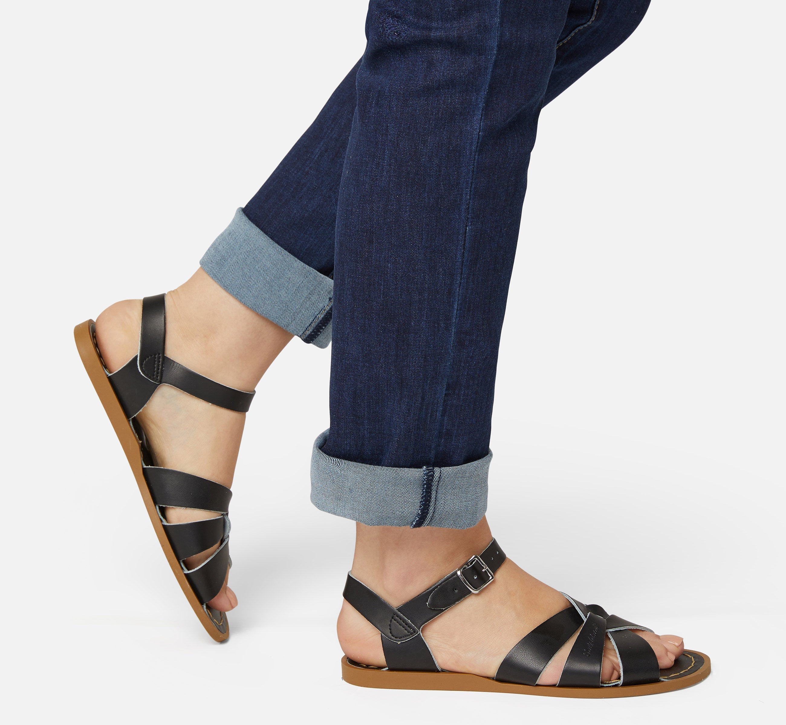Original Black Womens Sandal - Salt-Water Sandals EU
