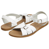 Classic Weiße Kindersandale - Kinder-Sandalen Mit Doppelschnalle - Salt-Water Sandals EU