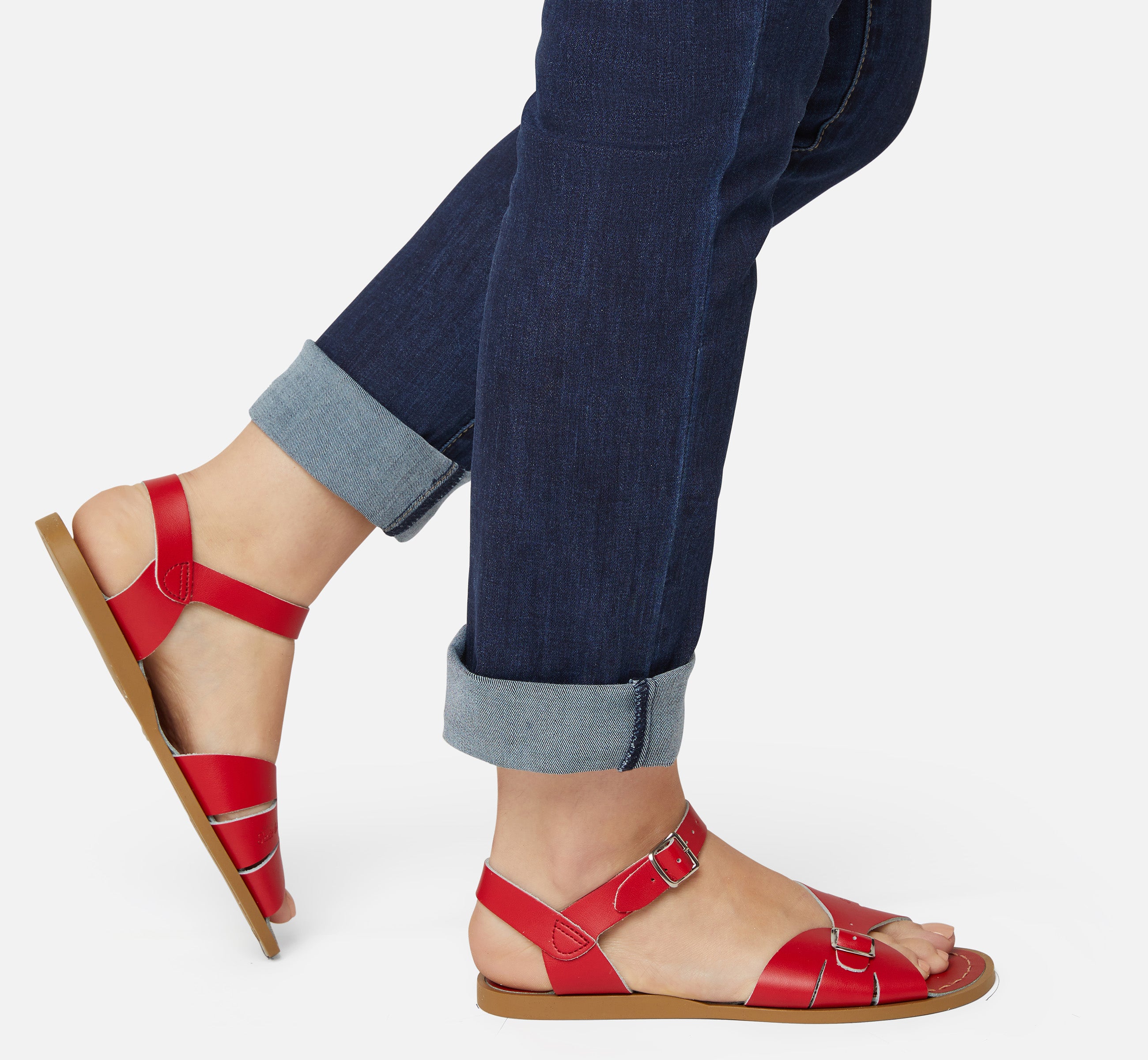 Classic Red Womens Sandal - Salt-Water Sandals EU