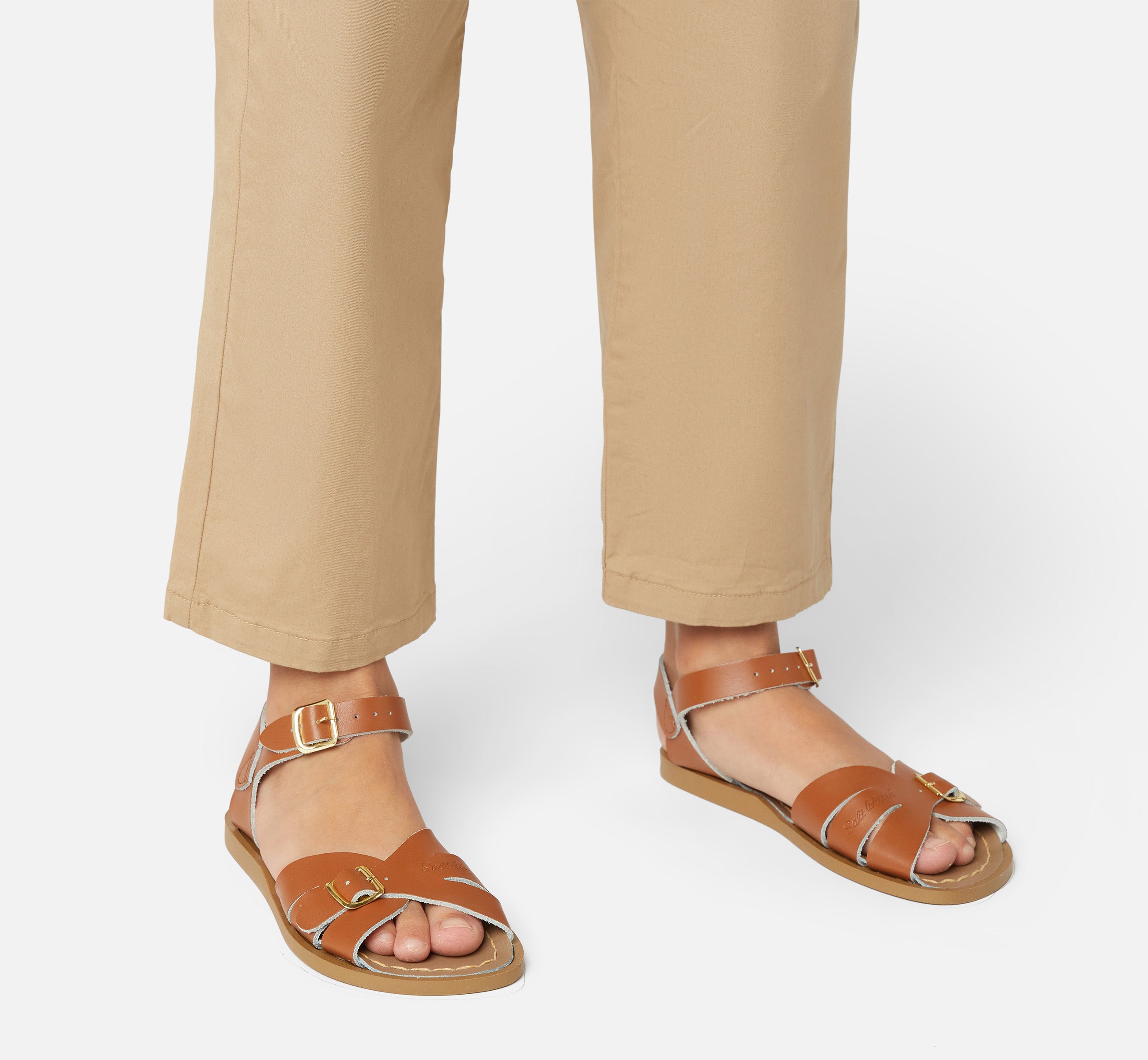 Classic Tan Kids Sandal - Salt-Water Sandals EU