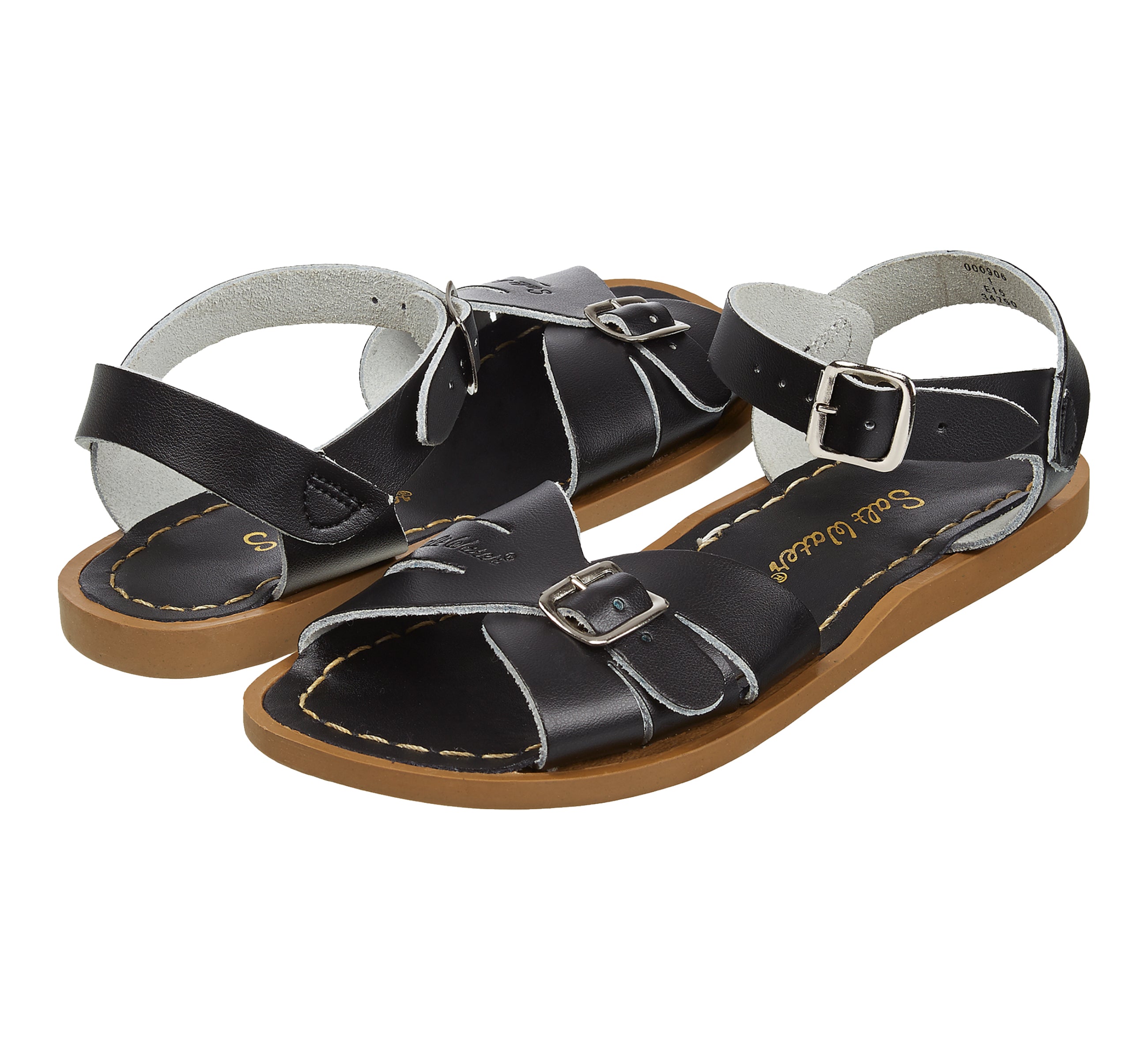 Classic Black Womens Sandal - Salt-Water Sandals EU