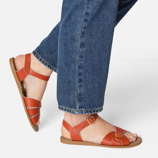 Classic Paprika Womens Sandal - Women's Narrow Fit Sandals - Salt-Water Sandals EU