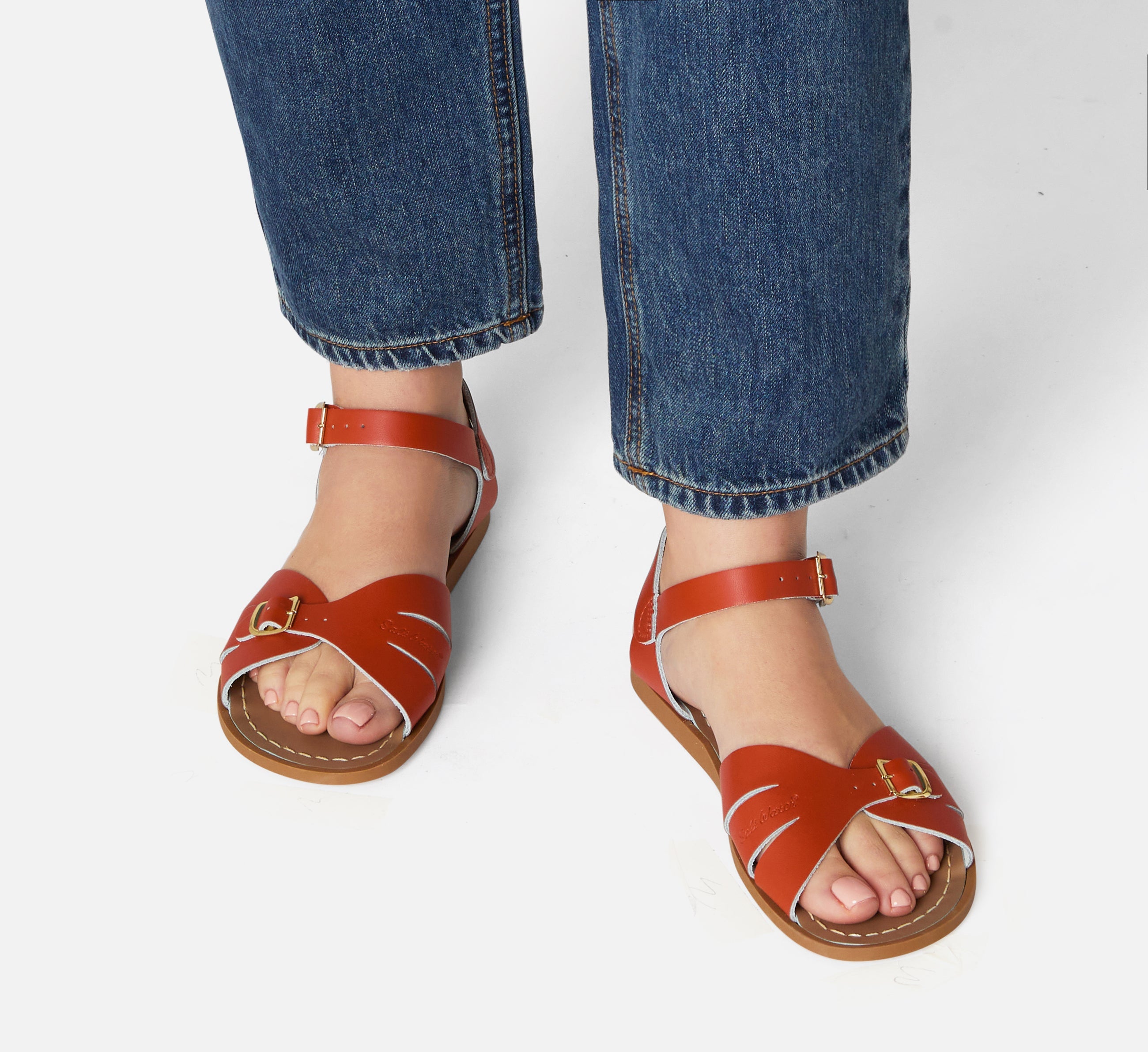 Classic Paprika Womens Sandal - Salt-Water Sandals EU