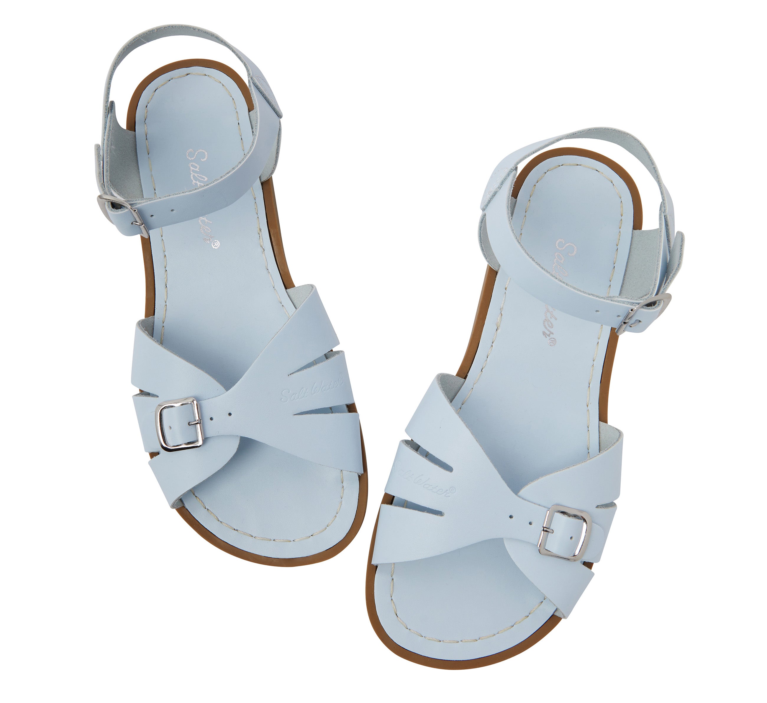Classic Light Blue Womens Sandal - Salt-Water Sandals EU