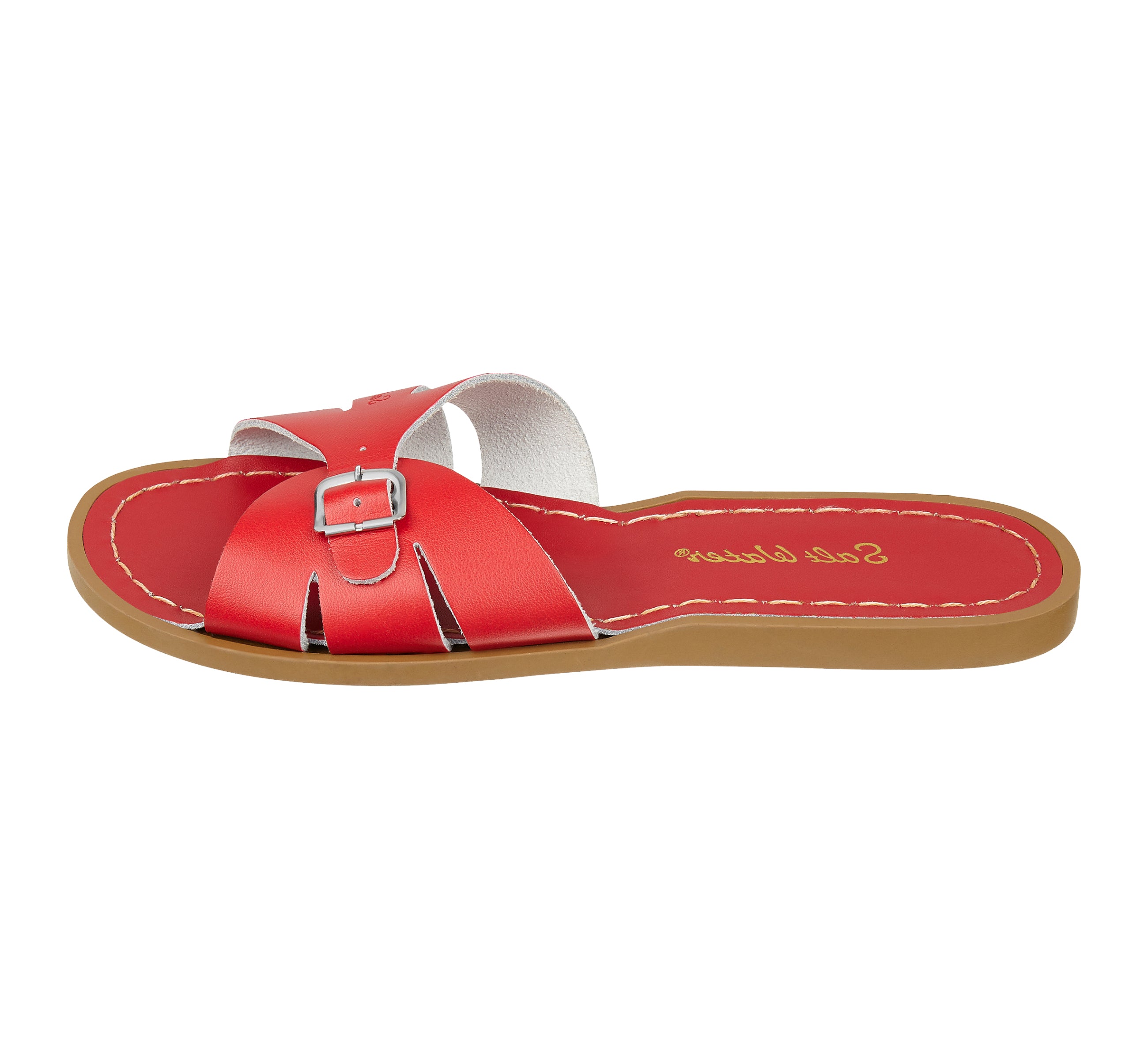 Sandale Classic Slide Rouge Pour Femme - Salt-Water Sandals EU