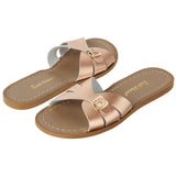 Classic Slide Rose Gold Womens Sandal - Available in Larger Sizes - Salt-Water Sandals EU