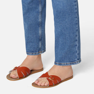 Classic Slide Paprika Womens Sandal - Women's Narrow Fit Sandals - Salt-Water Sandals EU