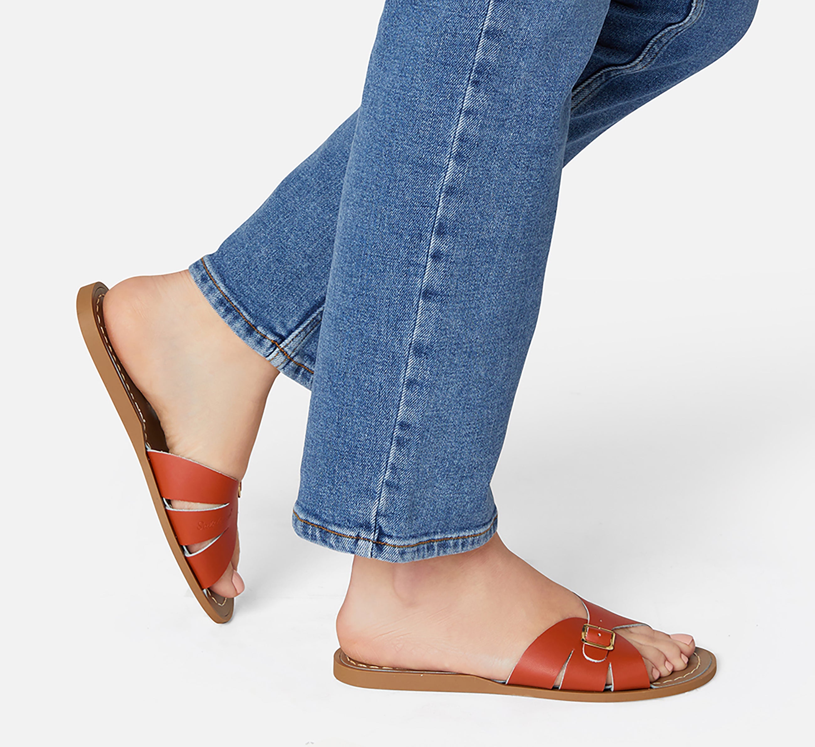 Classic Slide Paprika Womens Sandal - Salt-Water Sandals EU