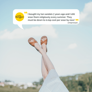 Classic Slide Tan Womens Sandal - Available in Larger Sizes - Salt-Water Sandals EU