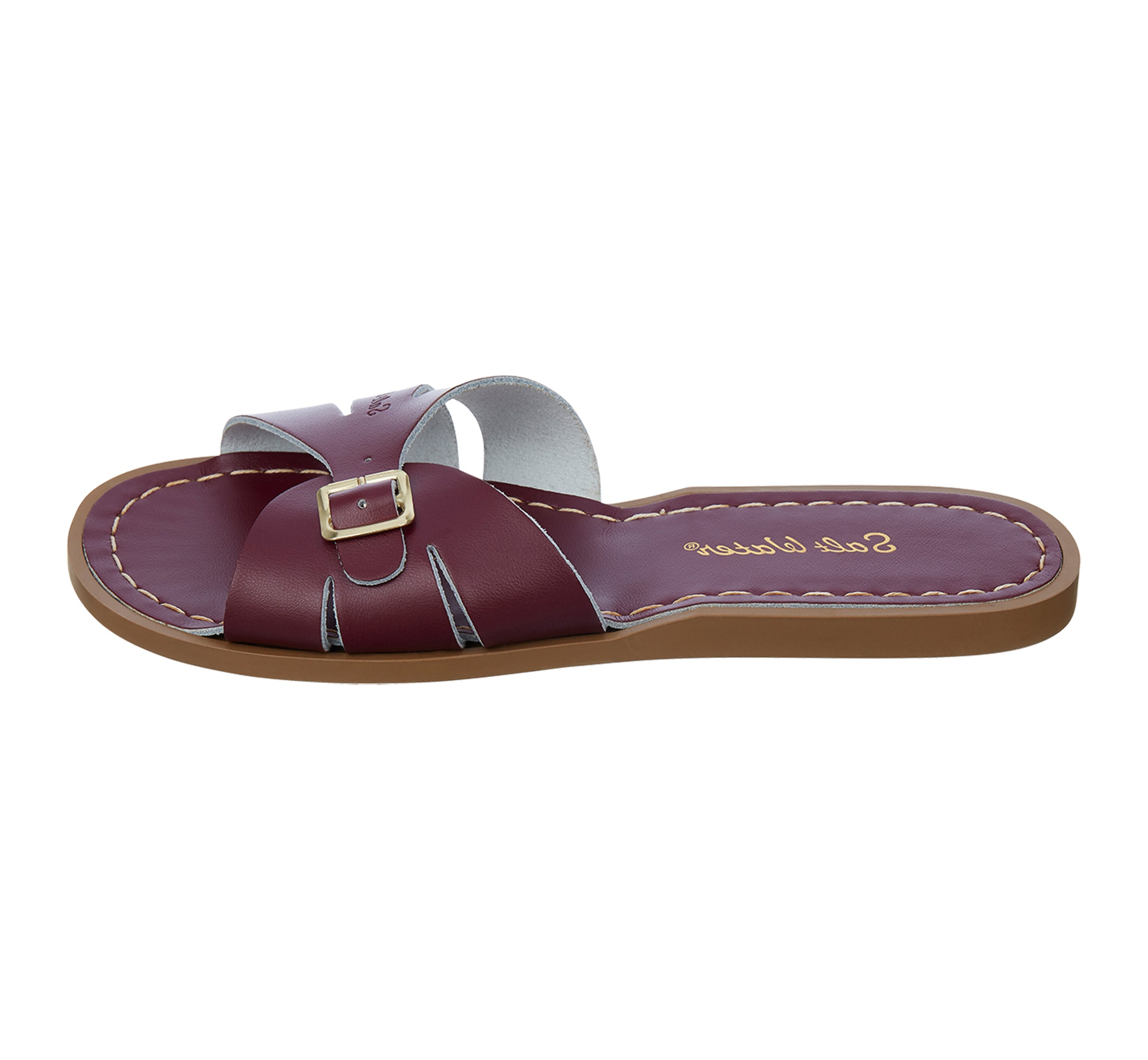 Sandales Classic Slide Claret Pour Femmes - Salt-Water Sandals EU