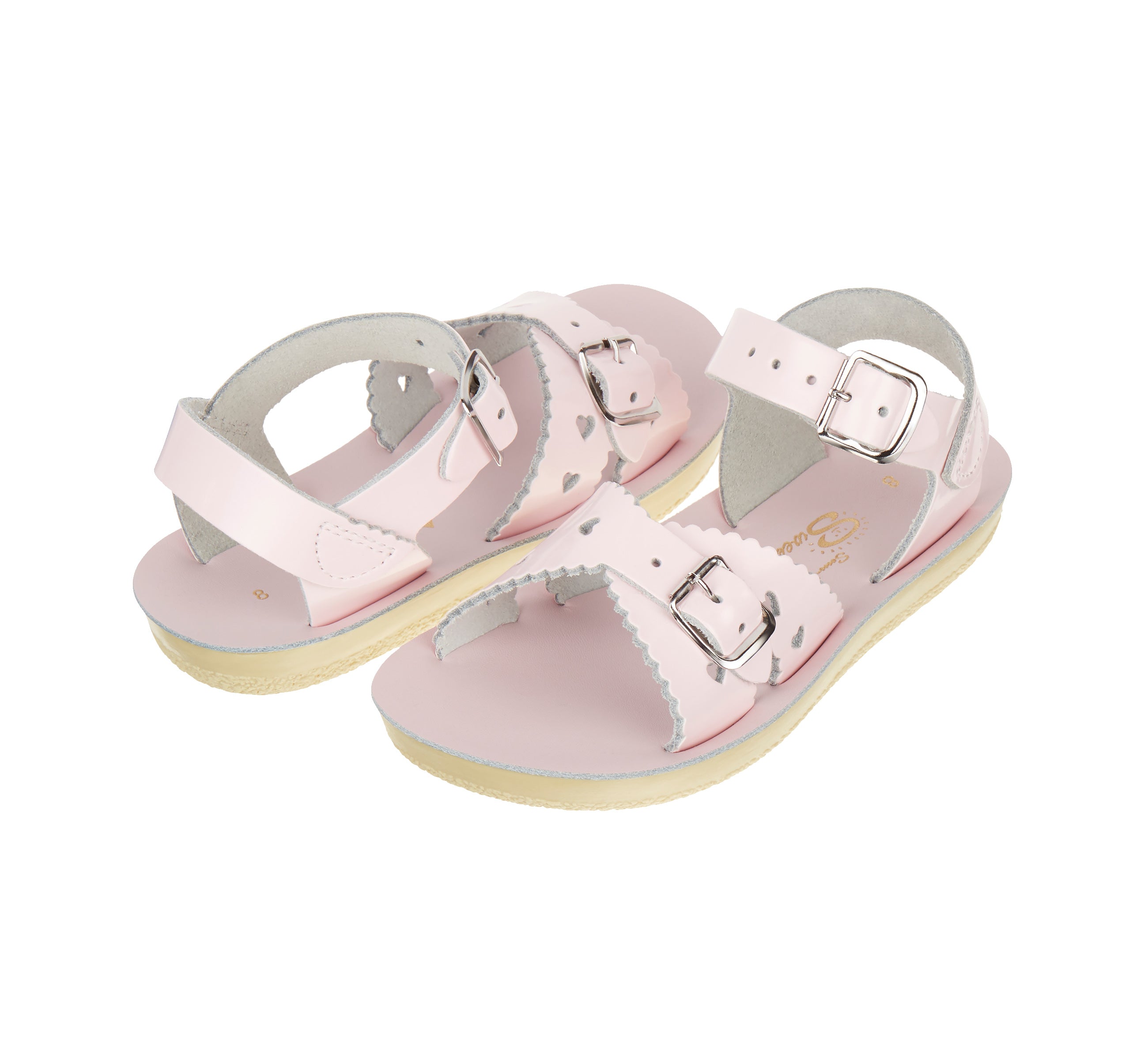 Sweetheart Shiny Pink Kids Sandal - Salt-Water Sandals EU