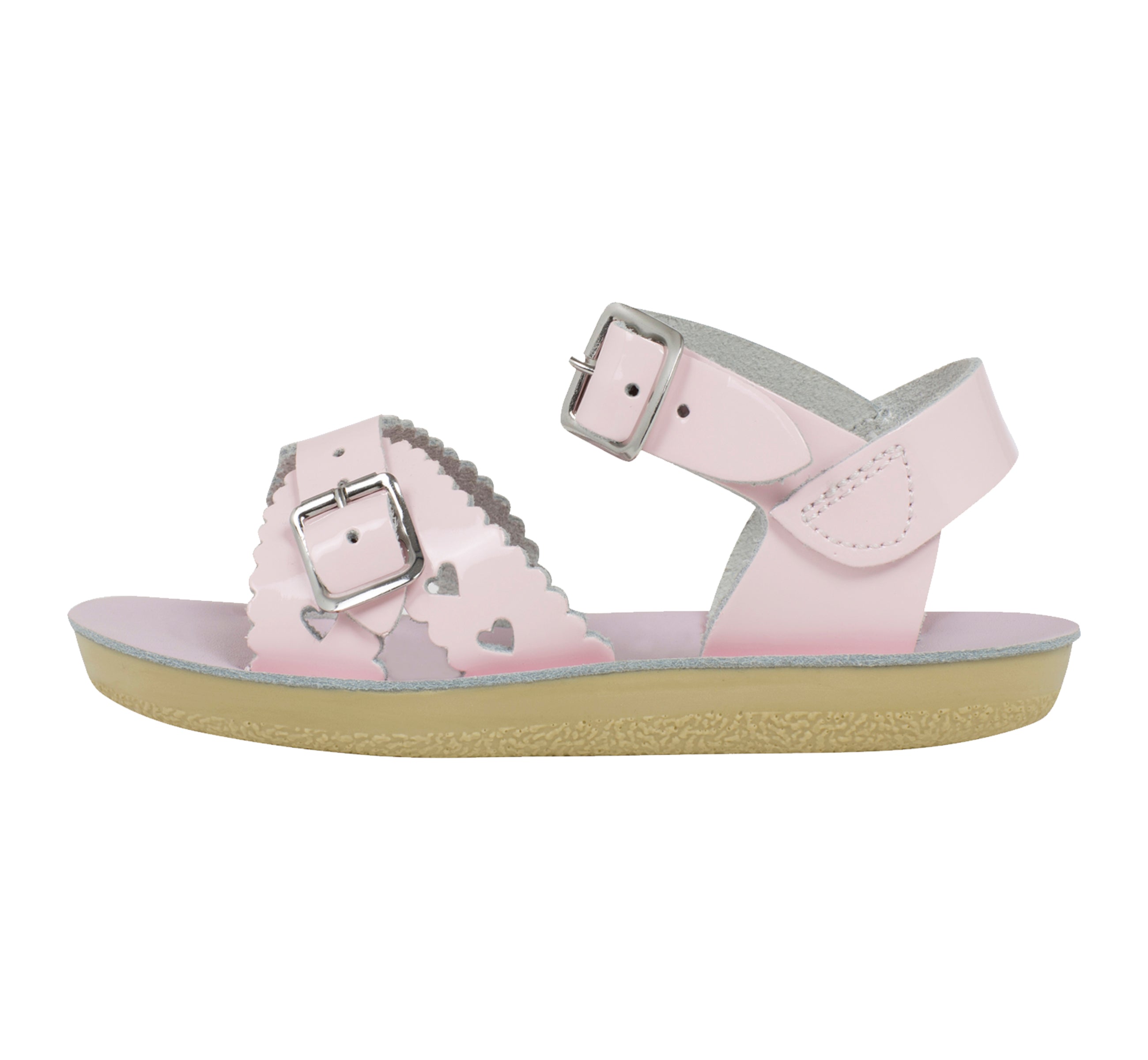 Sweetheart Shiny Pink Kids Sandal - Salt-Water Sandals EU