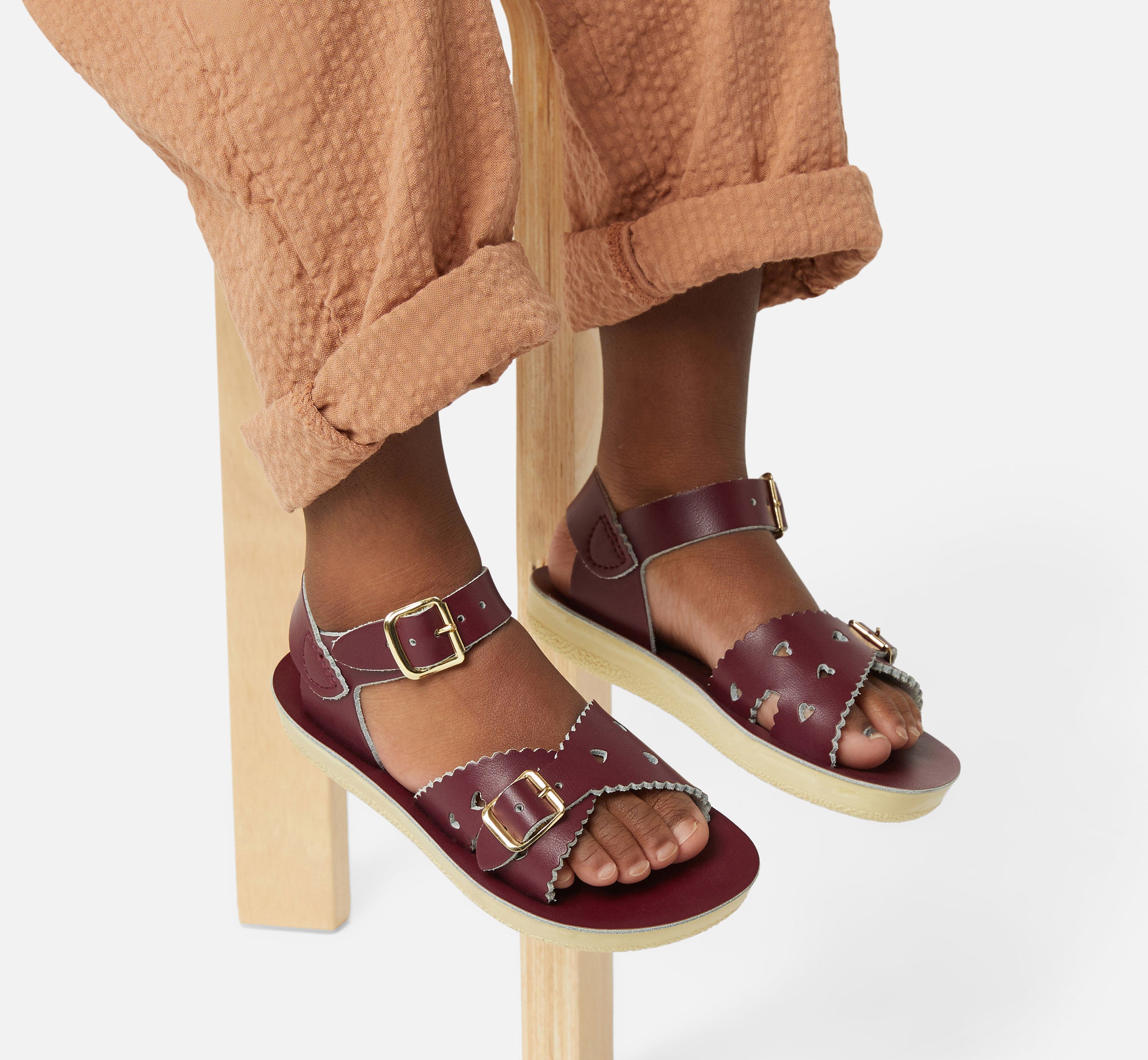 Sweetheart Claret Kindersandale - Salt-Water Sandals EU
