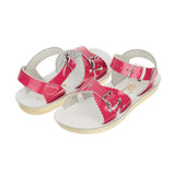 Sweetheart Shiny Fuchsia Kids Sandal - Kids Narrow Fit Sandals - Salt-Water Sandals EU
