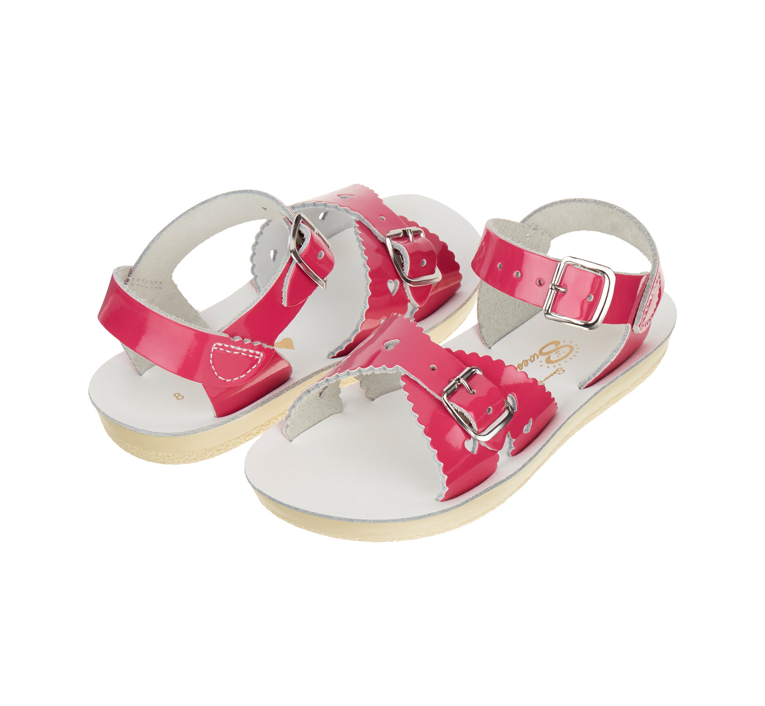 Sweetheart Shiny Fuchsia Kids Sandal - Salt-Water Sandals EU