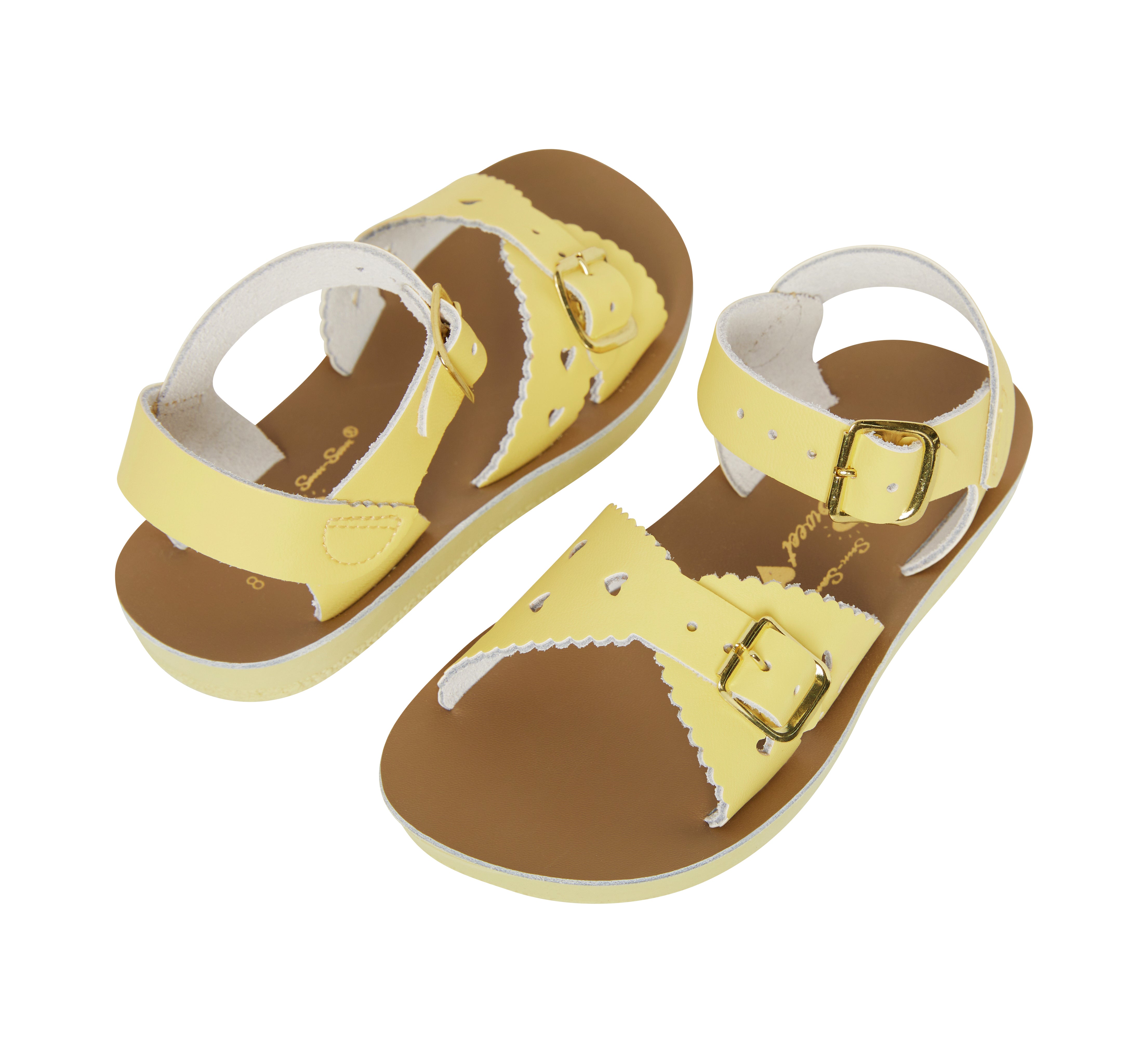 Sweetheart Butter Yellow Kids Sandal - Salt-Water Sandals EU