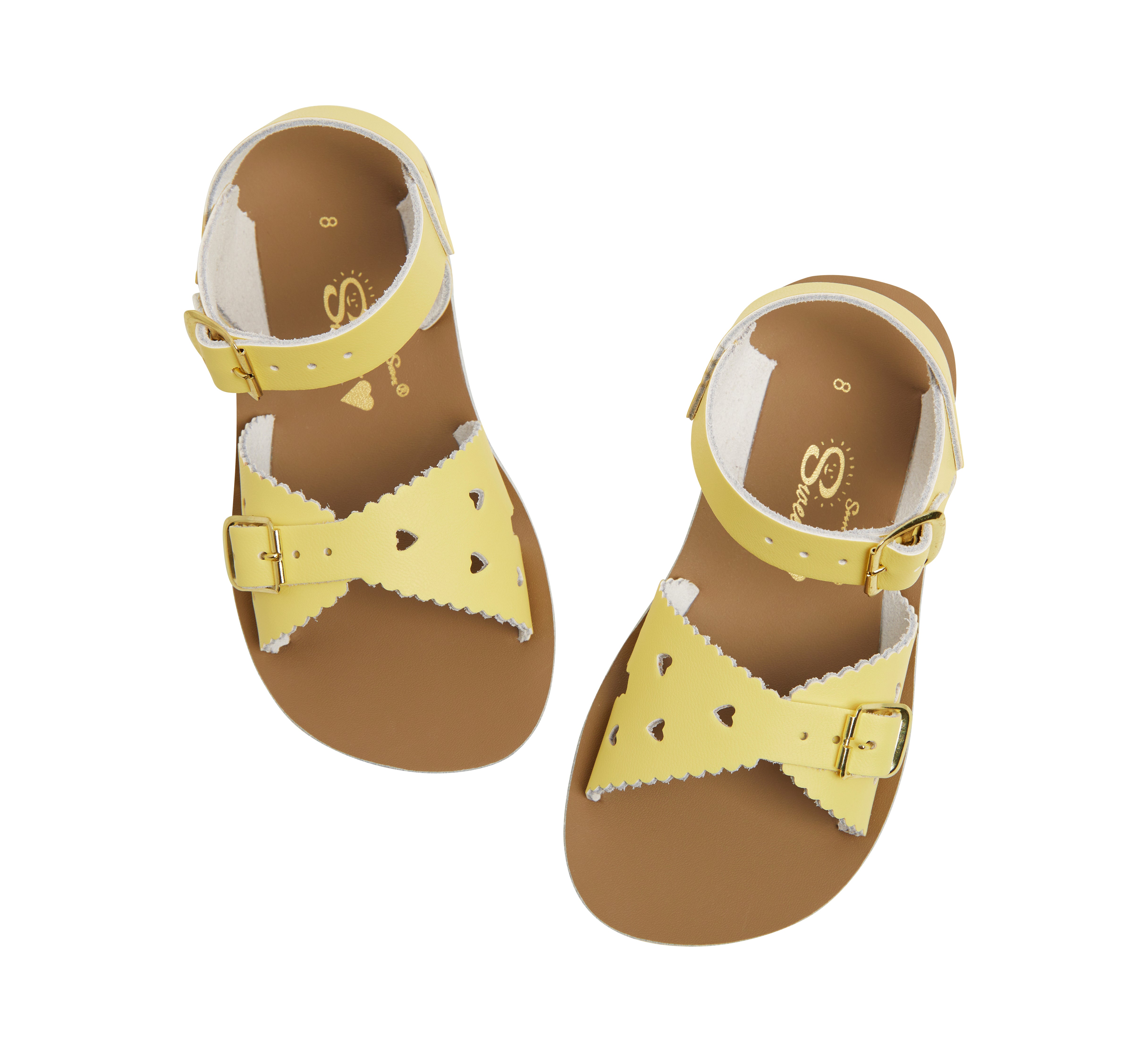 Sweetheart Butter Yellow Kids Sandal - Salt-Water Sandals EU