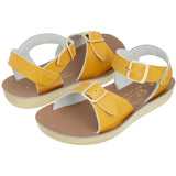 Kindersandale „Surfer Senf“. - Schmale Passform-Sandalen Für Kinder - Salt-Water Sandals EU