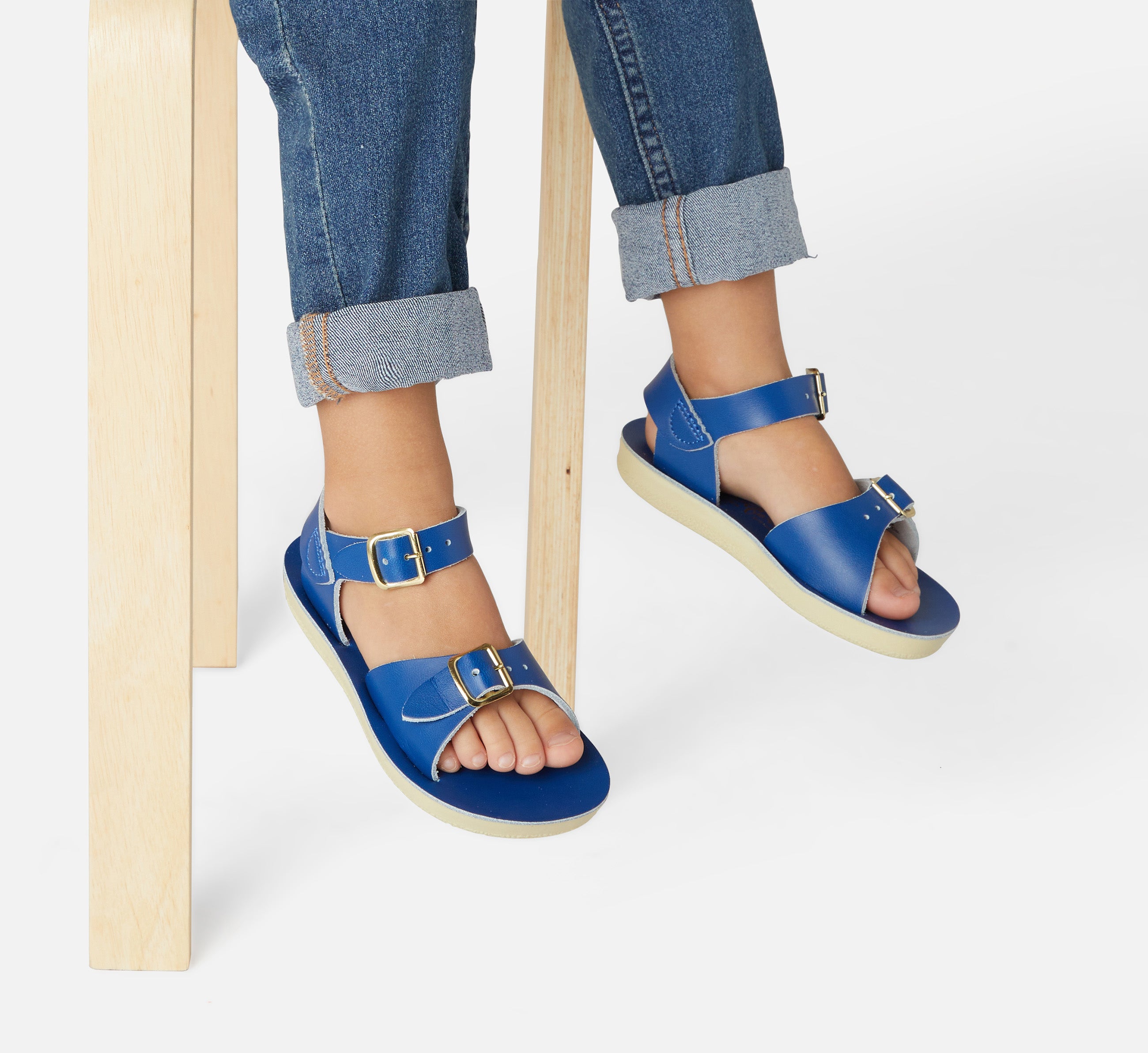 Surfer Cobalt Kindersandale - Salt-Water Sandals EU