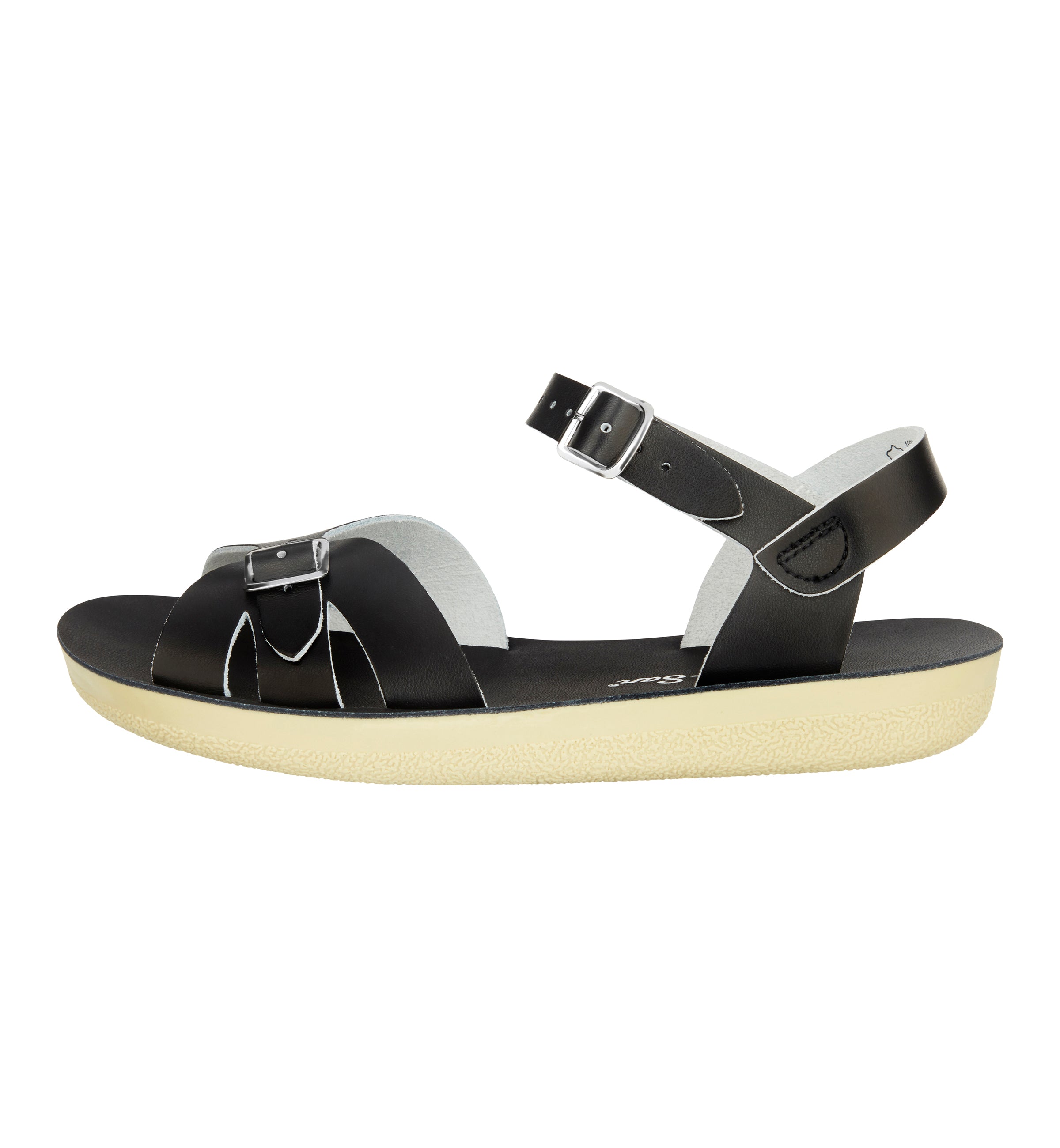 Boardwalk Schwarze Damensandale - Salt-Water Sandals EU