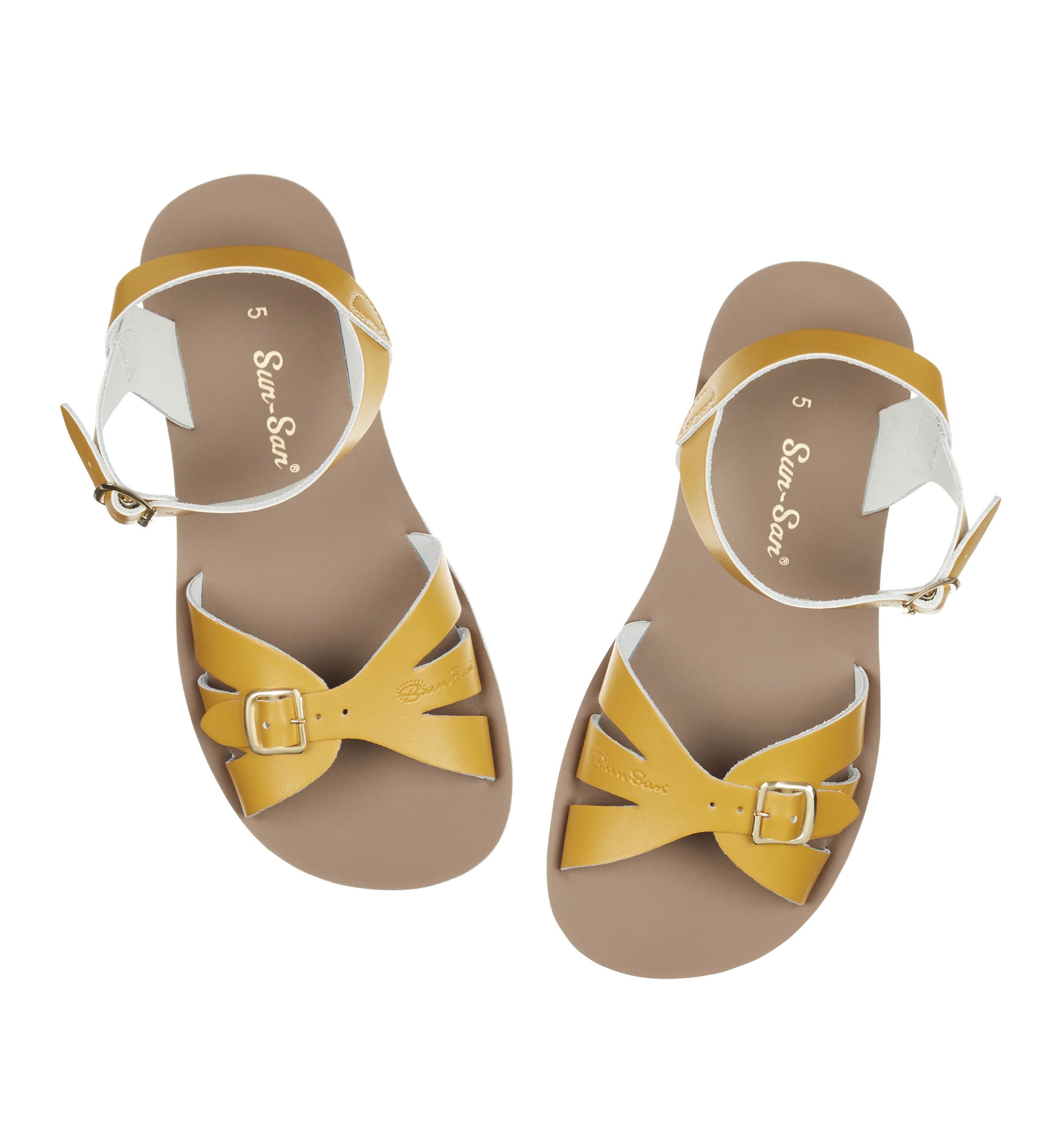 Boardwalk Mustard Womens Sandal - Salt-Water Sandals EU