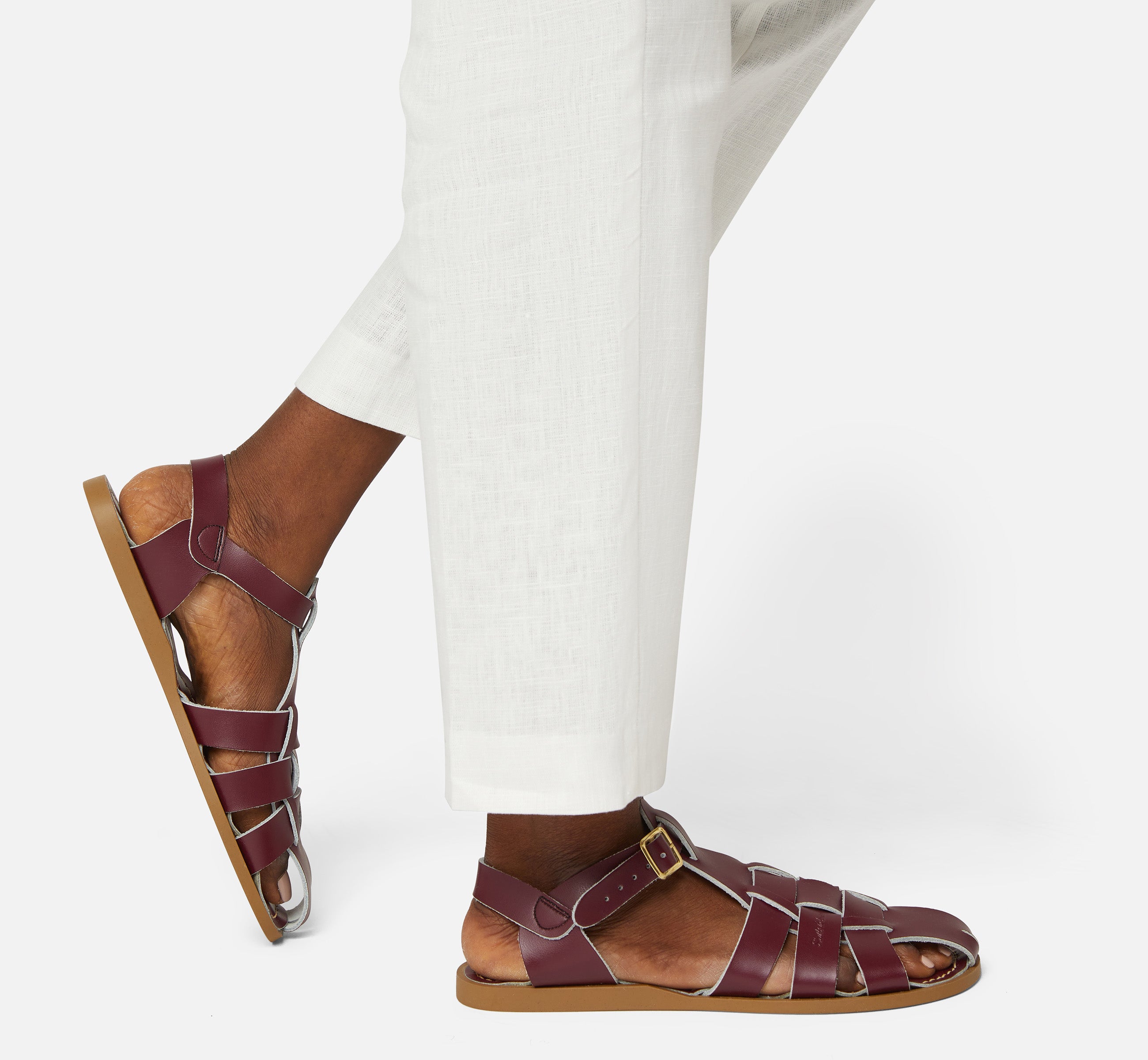 Fisherman Shark Original Claret Womens Sandal - Salt-Water Sandals EU