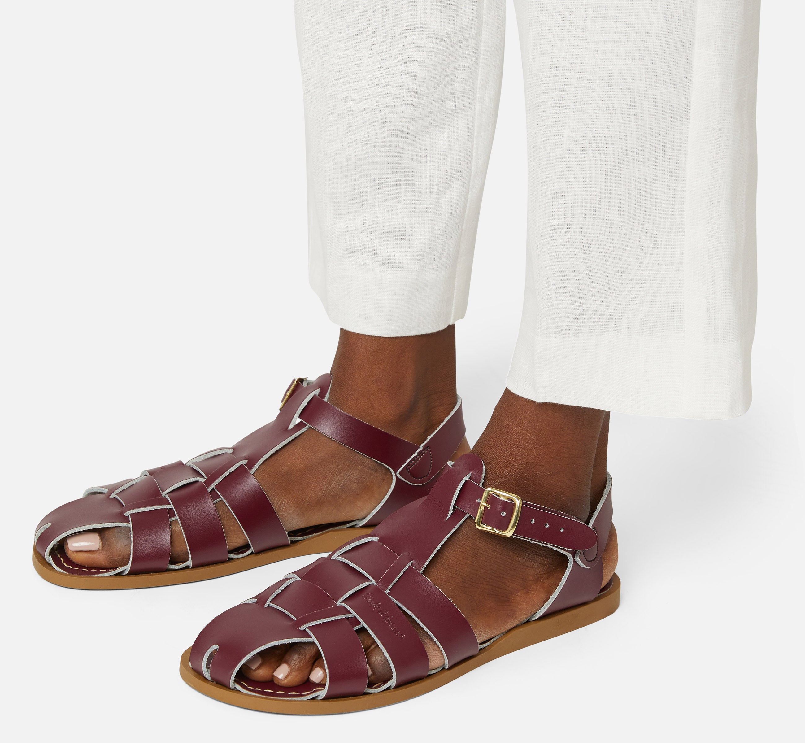Fisherman Shark Original Claret Womens Sandal - Salt-Water Sandals EU