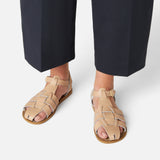 Shark Original Latte Damen Sandale - Geschlossene Sandalen Für Damen - Salt-Water Sandals EU