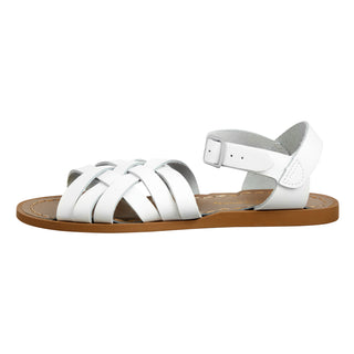 Retro White Womens Sandal - Women's Woven Sandals - Salt-Water Sandals EU