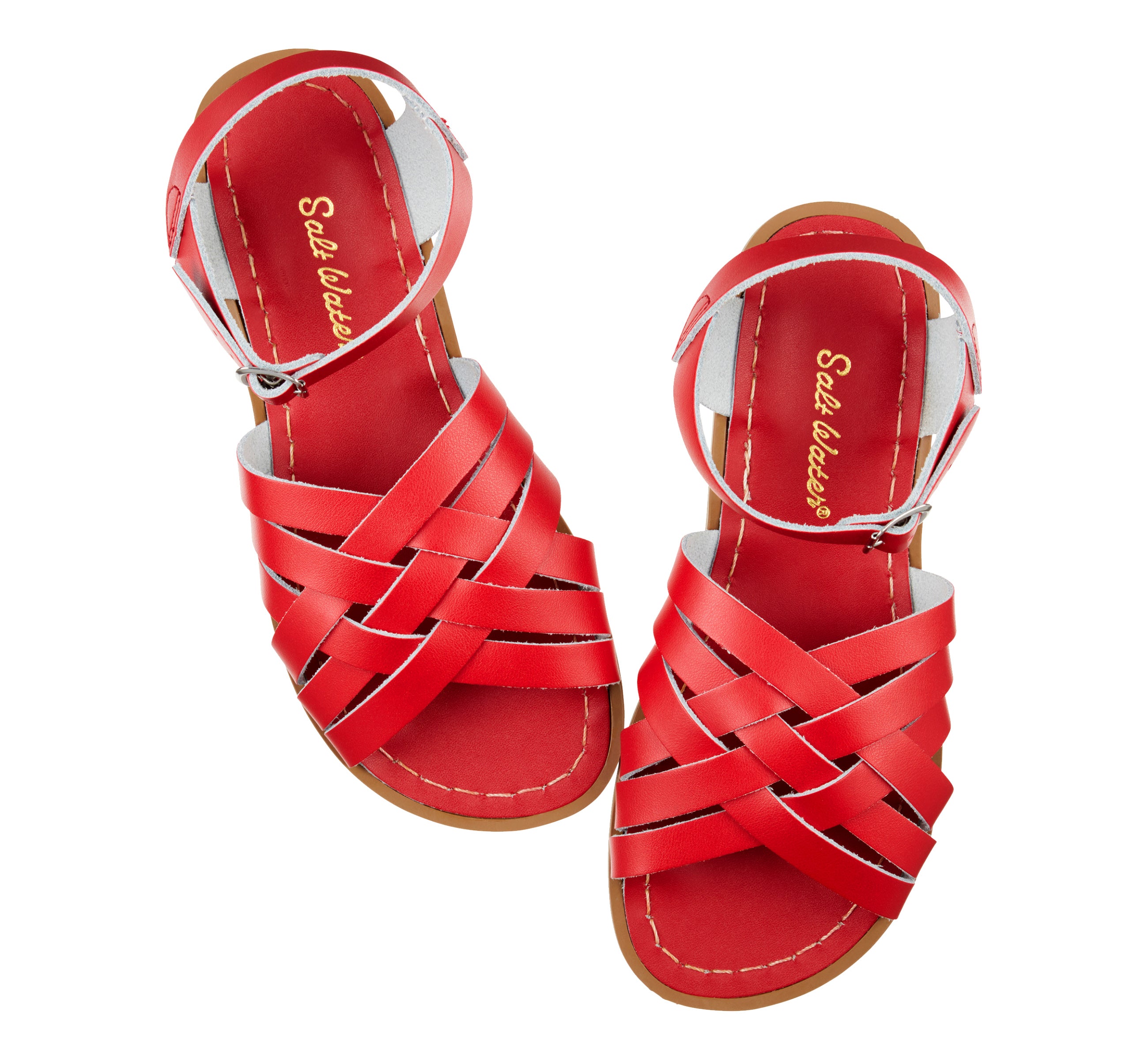Retro Red Womens Sandal