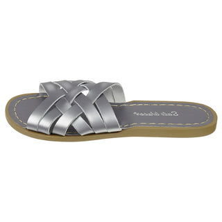Sandales femme gris �tain Retro Slide - Salt-Water Sandals EU