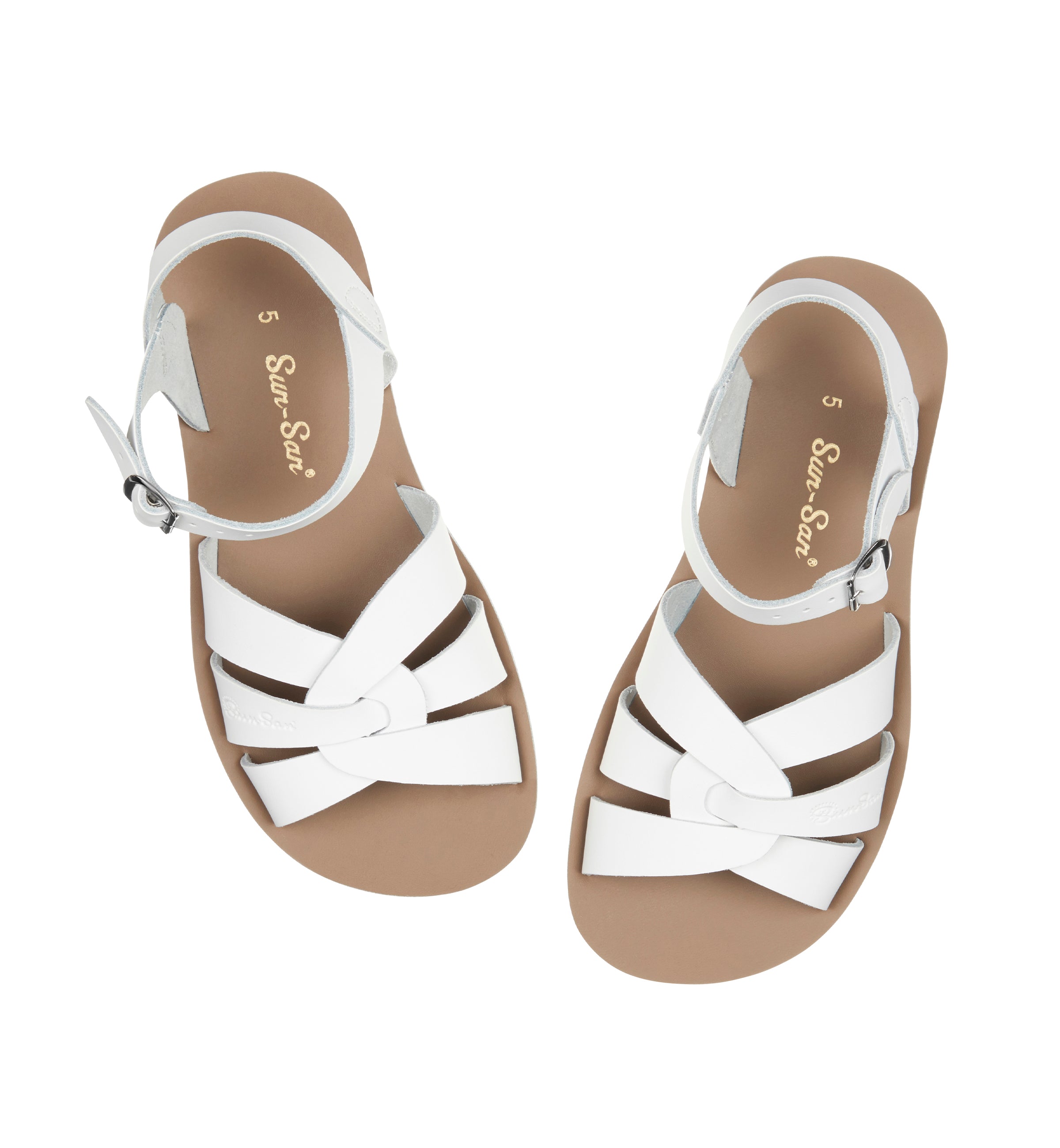 Swimmer White Womens Sandal